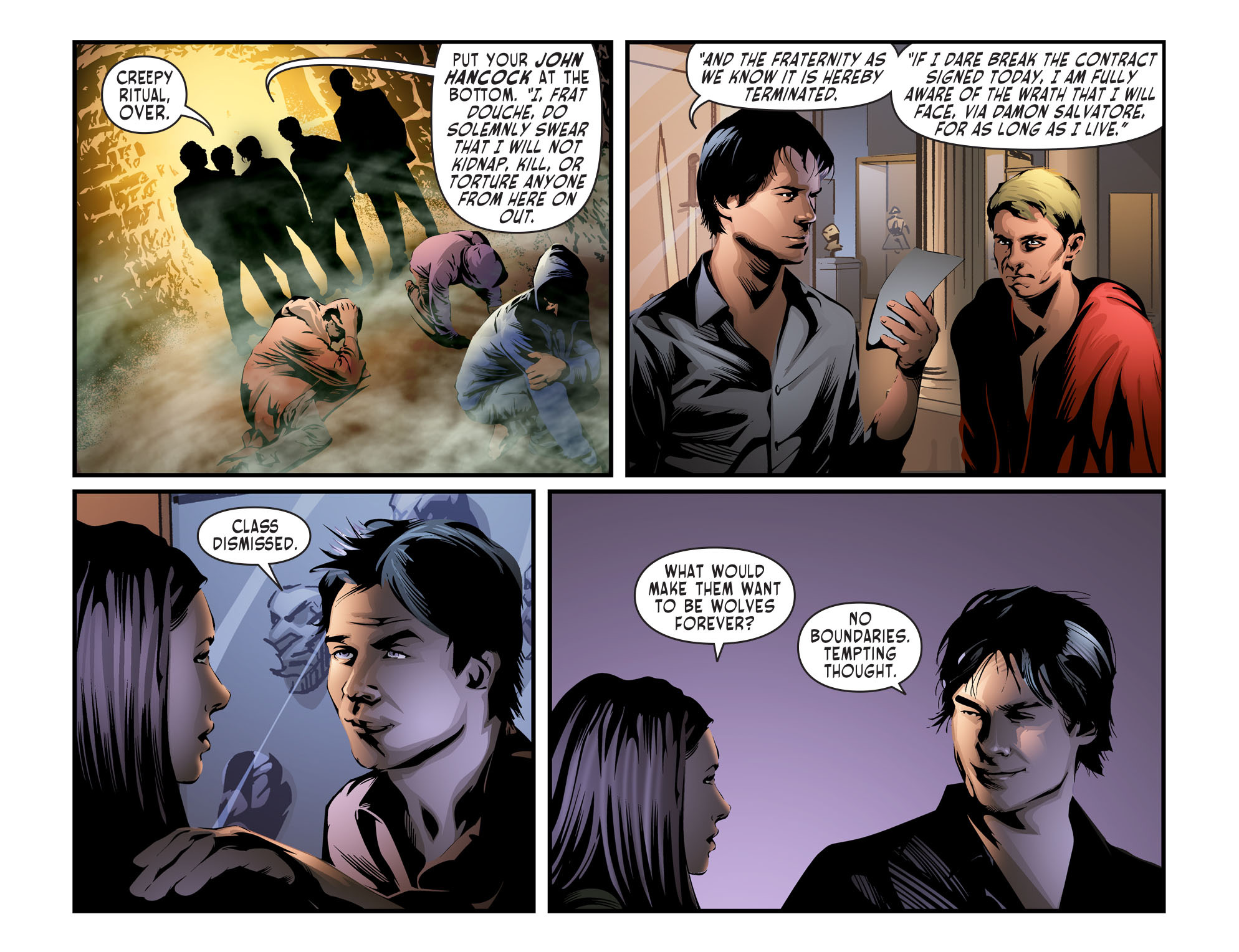 Read online The Vampire Diaries (2013) comic -  Issue #33 - 21