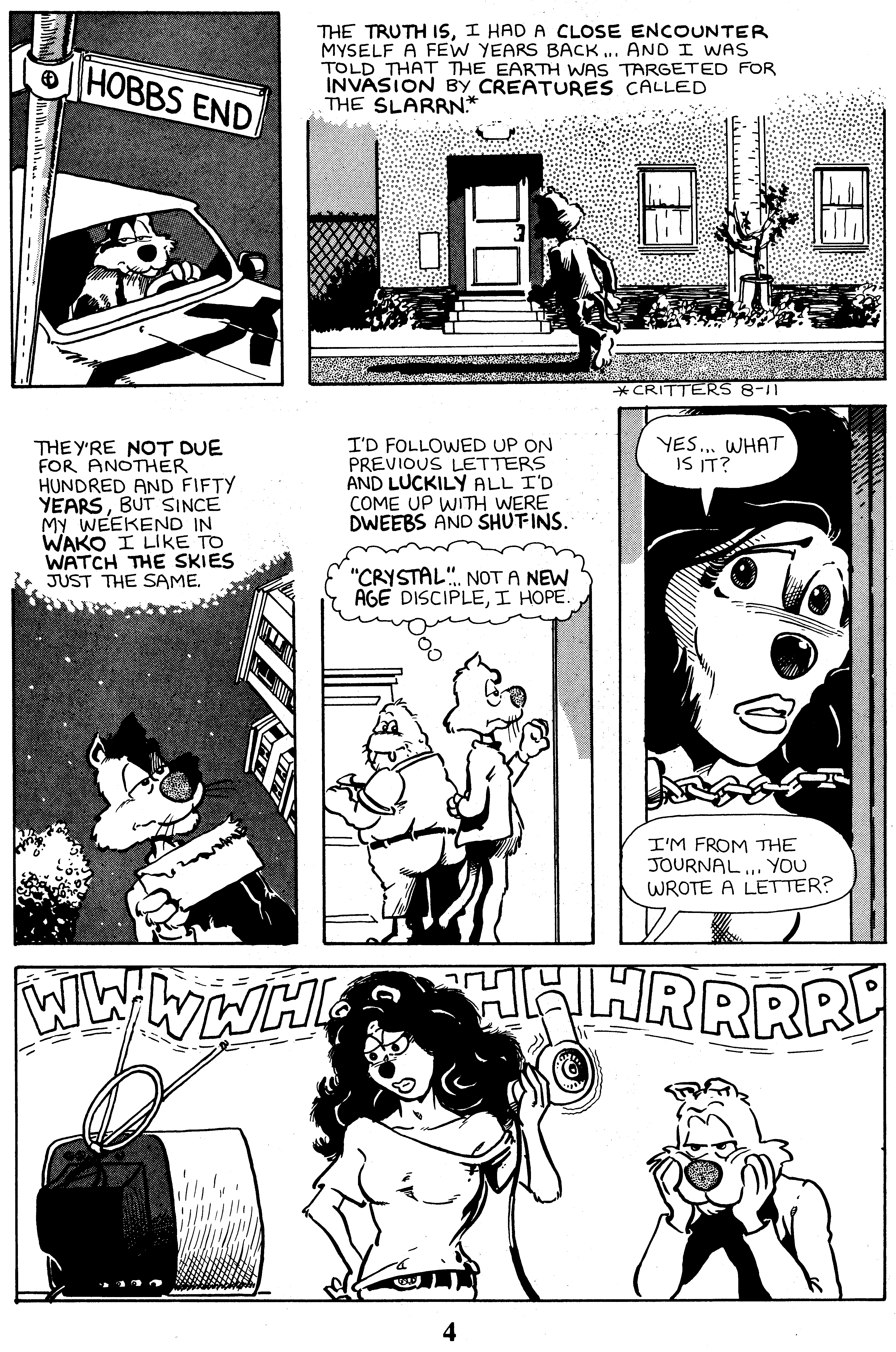 Read online Critters comic -  Issue #43 - 6