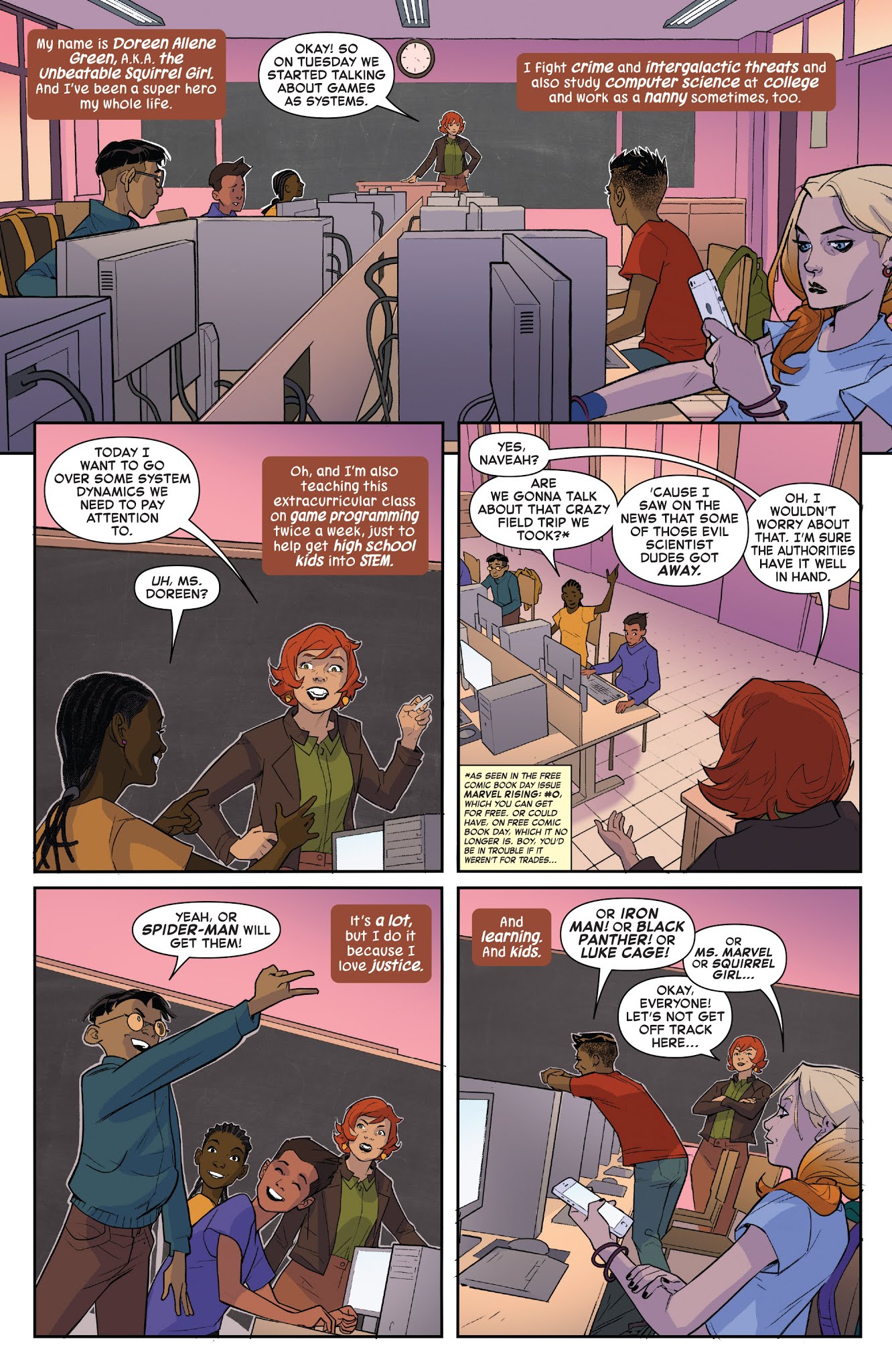 Read online Marvel Rising: Alpha comic -  Issue # Full - 8