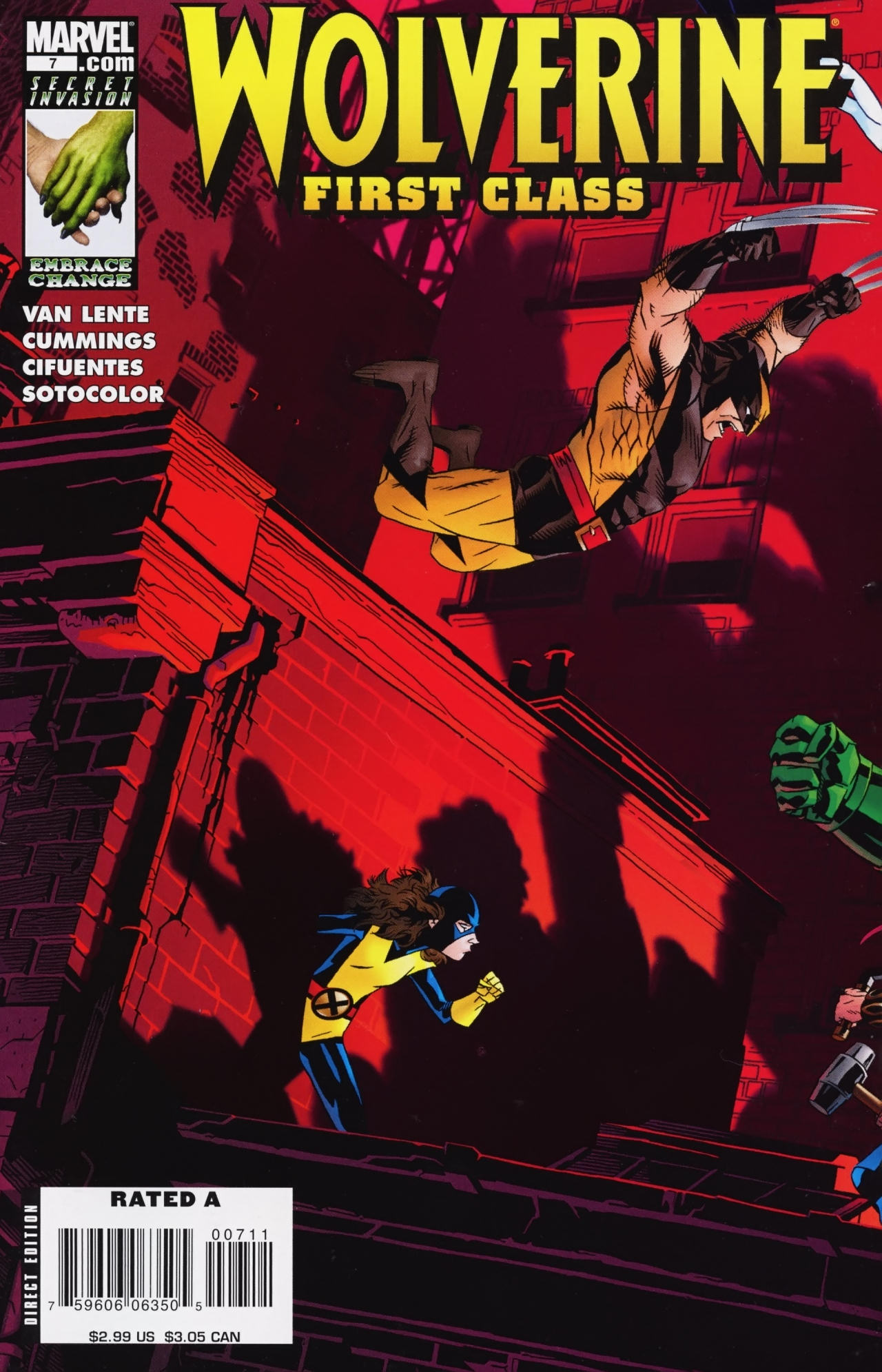 Read online Wolverine: First Class comic -  Issue #7 - 1