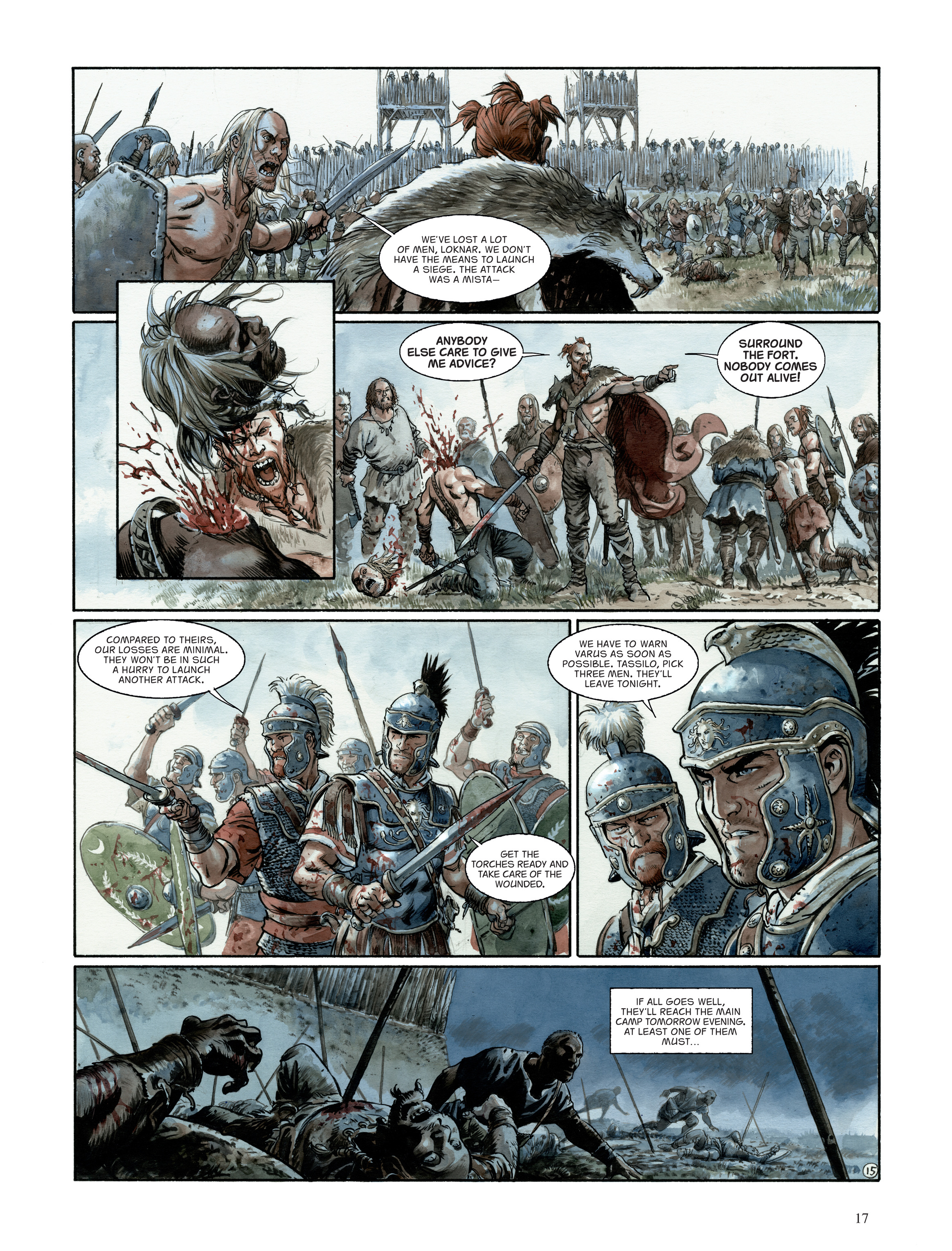 Read online The Eagles of Rome comic -  Issue # TPB 4 - 18