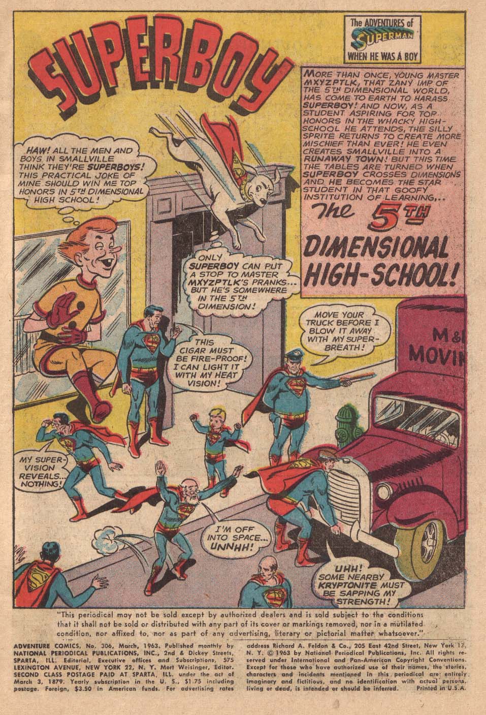 Read online Adventure Comics (1938) comic -  Issue #306 - 4