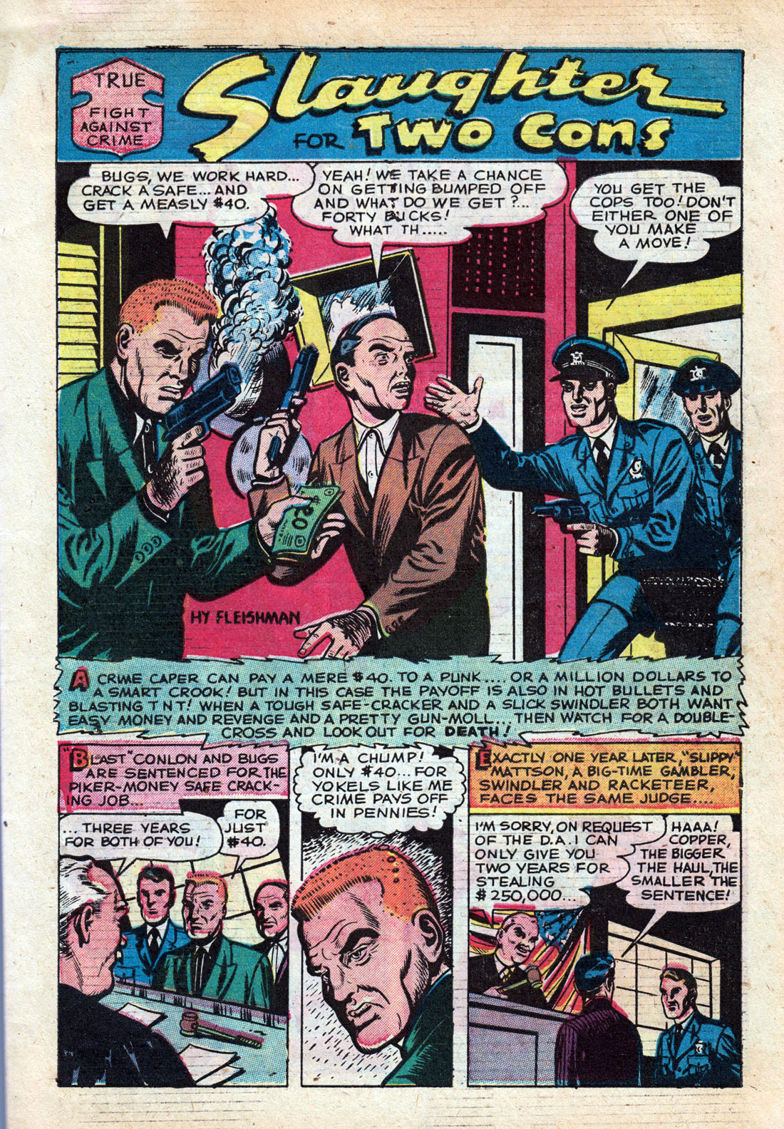 Read online Fight Against Crime comic -  Issue #4 - 3