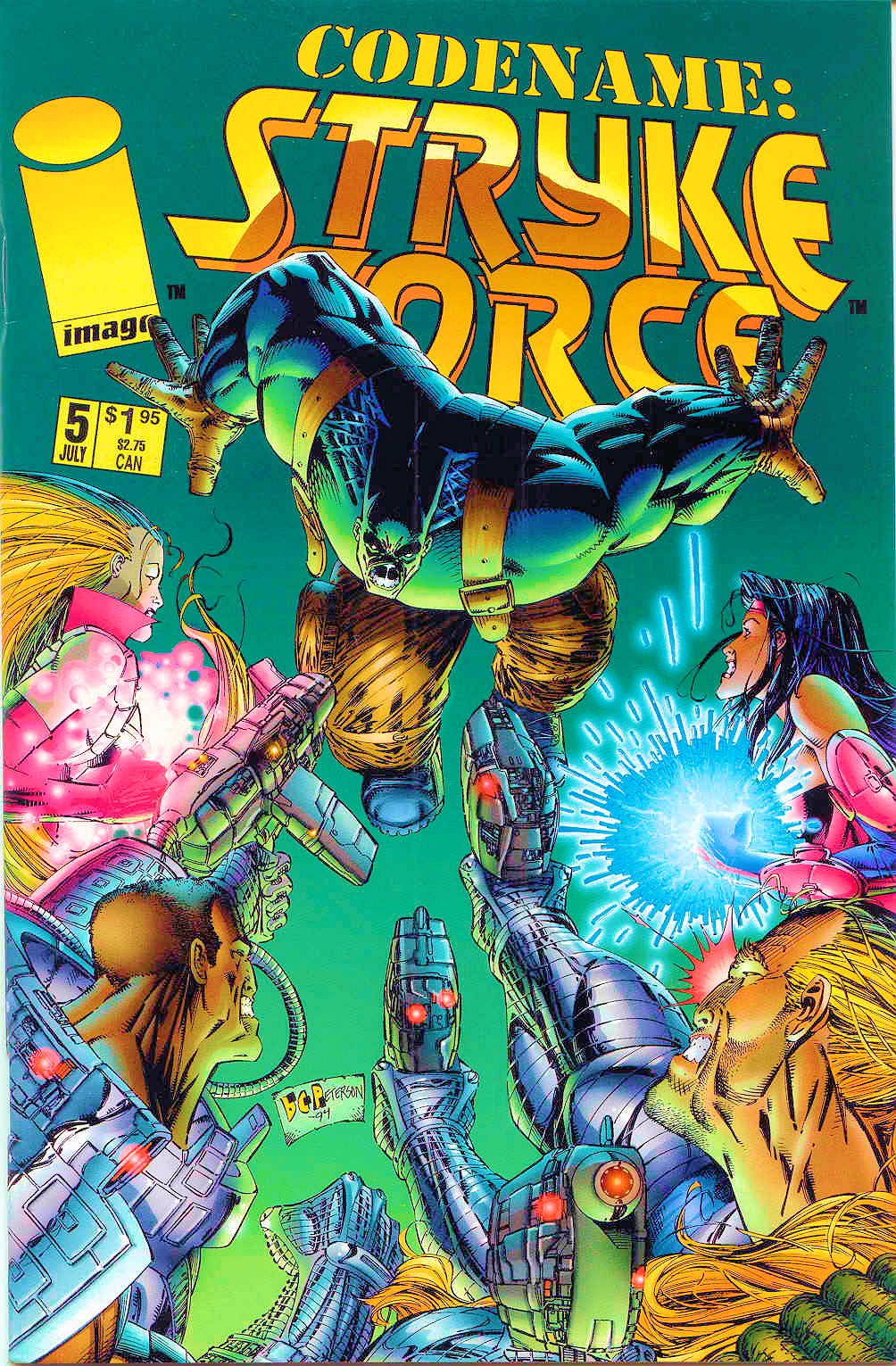 Read online Codename: Strykeforce comic -  Issue #5 - 1