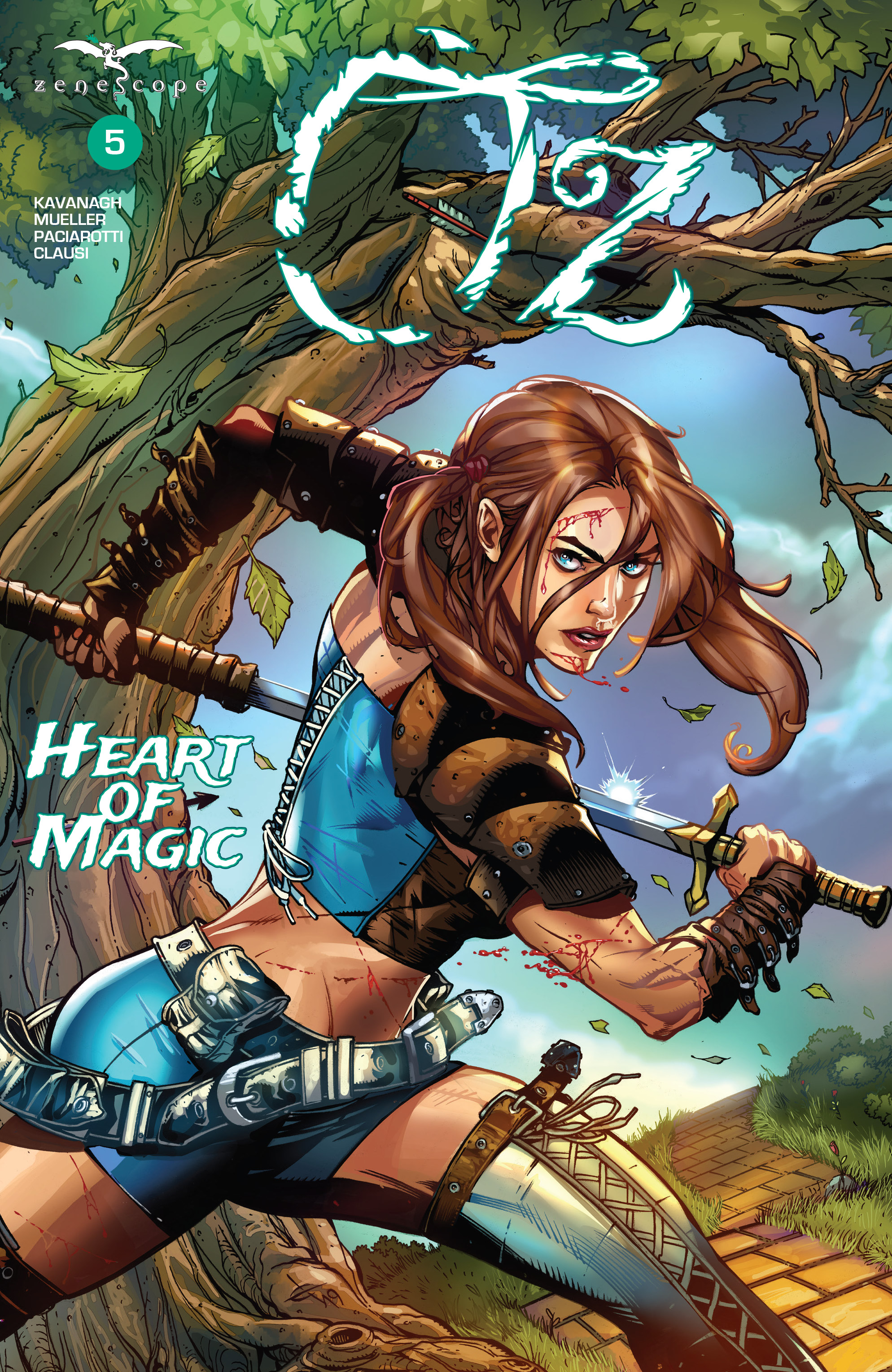 Read online Oz: Heart of Magic comic -  Issue #5 - 1