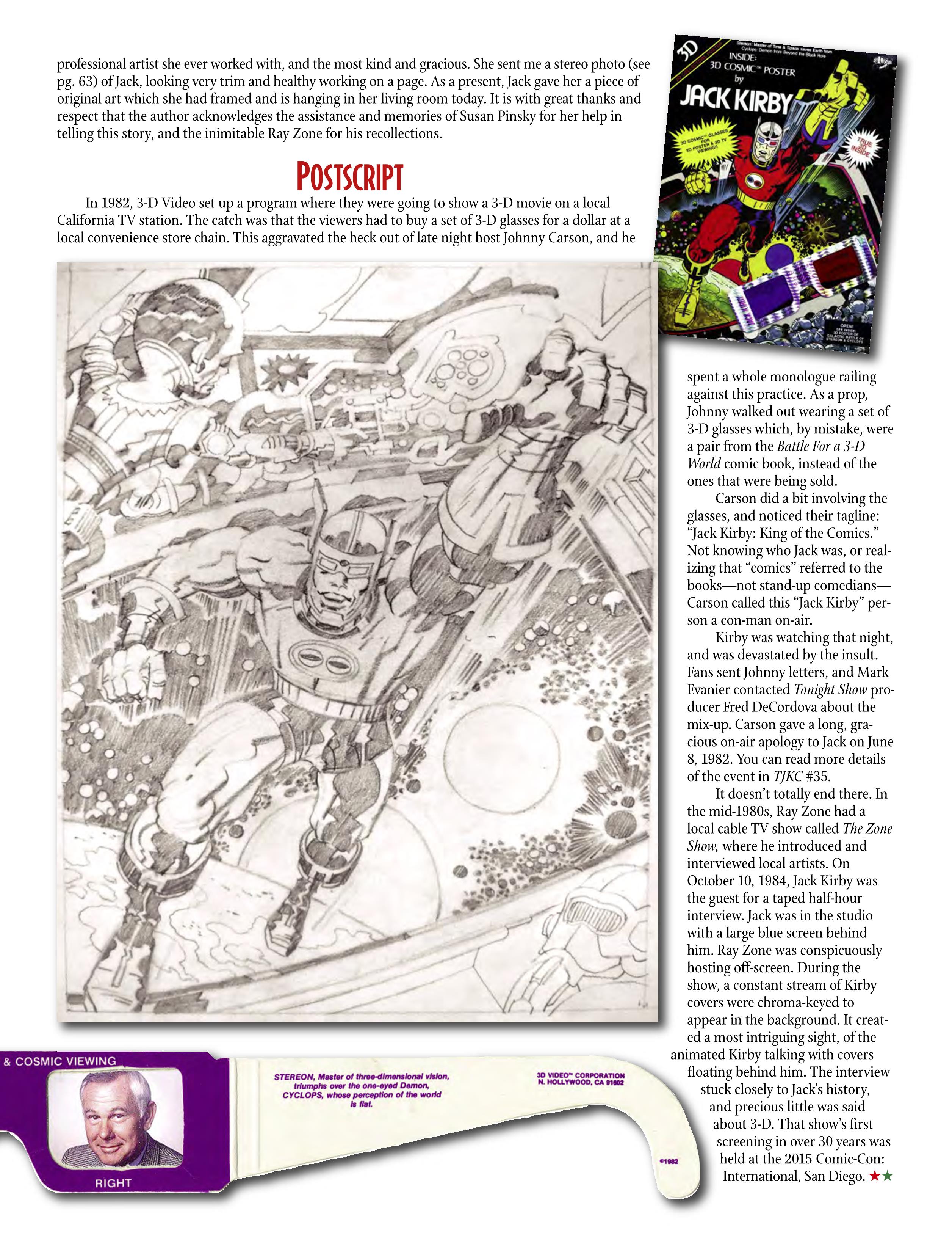 Read online The Jack Kirby Collector comic -  Issue #69 - 73