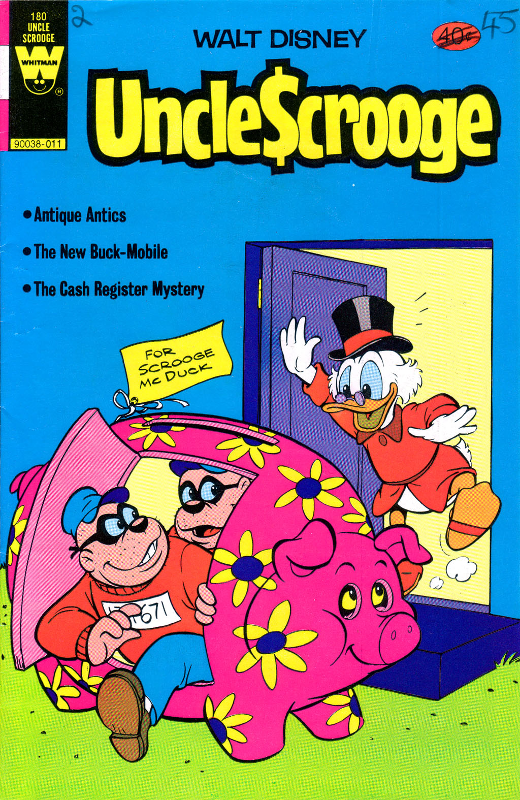 Read online Uncle Scrooge (1953) comic -  Issue #180 - 1