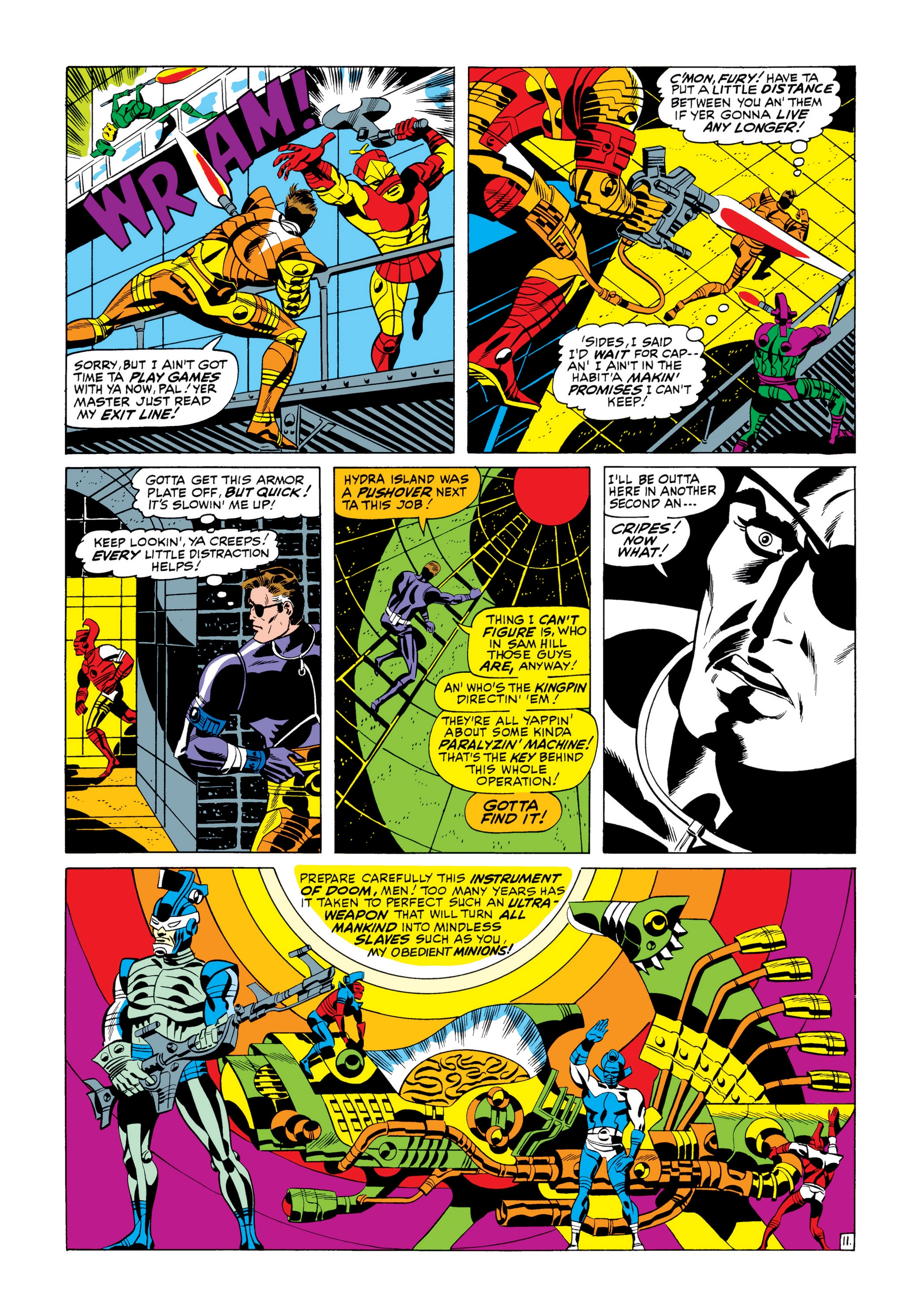 Read online Marvel Masterworks: Nick Fury, Agent of S.H.I.E.L.D. comic -  Issue # TPB 2 (Part 1) - 99