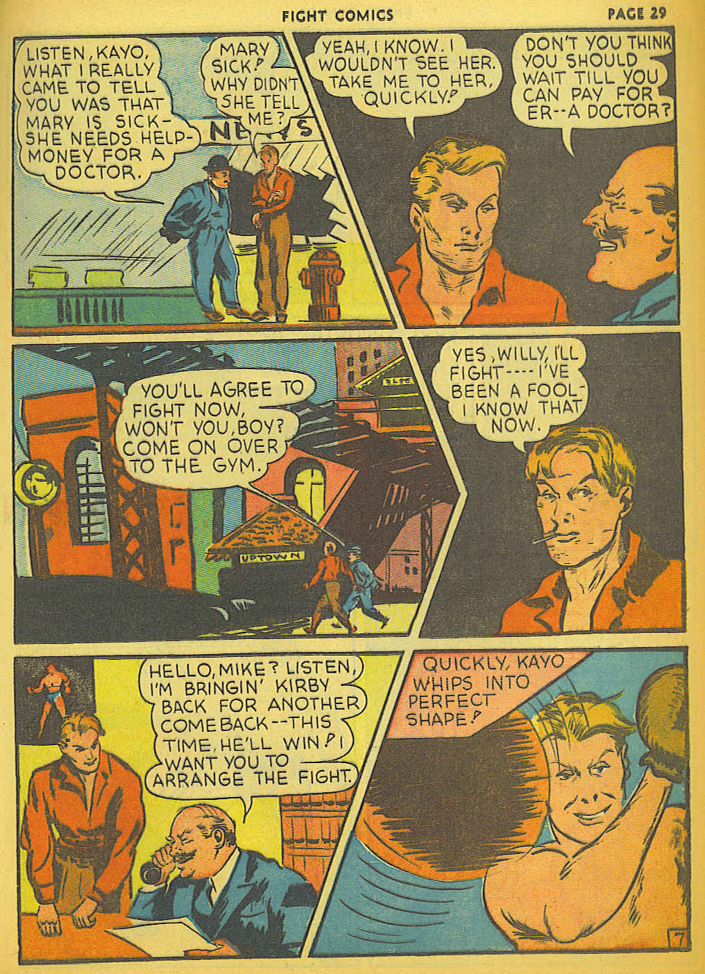 Read online Fight Comics comic -  Issue #2 - 31