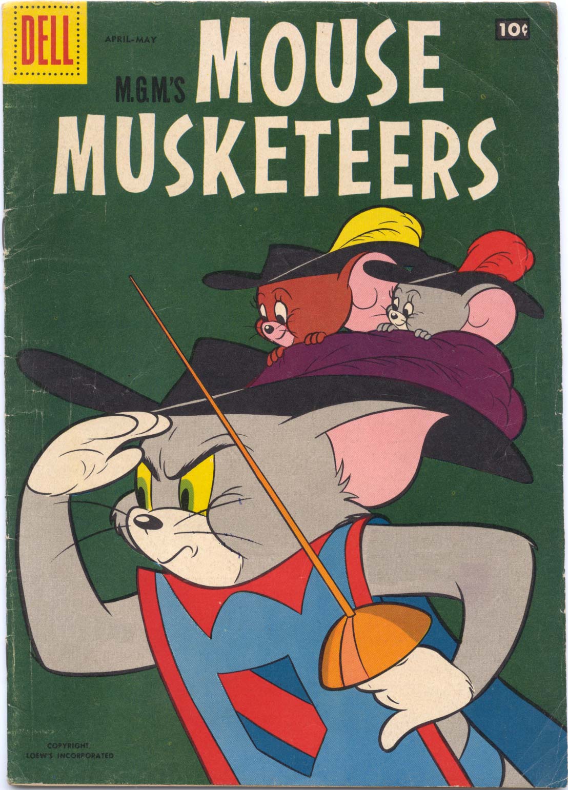 Read online M.G.M's The Mouse Musketeers comic -  Issue #12 - 1