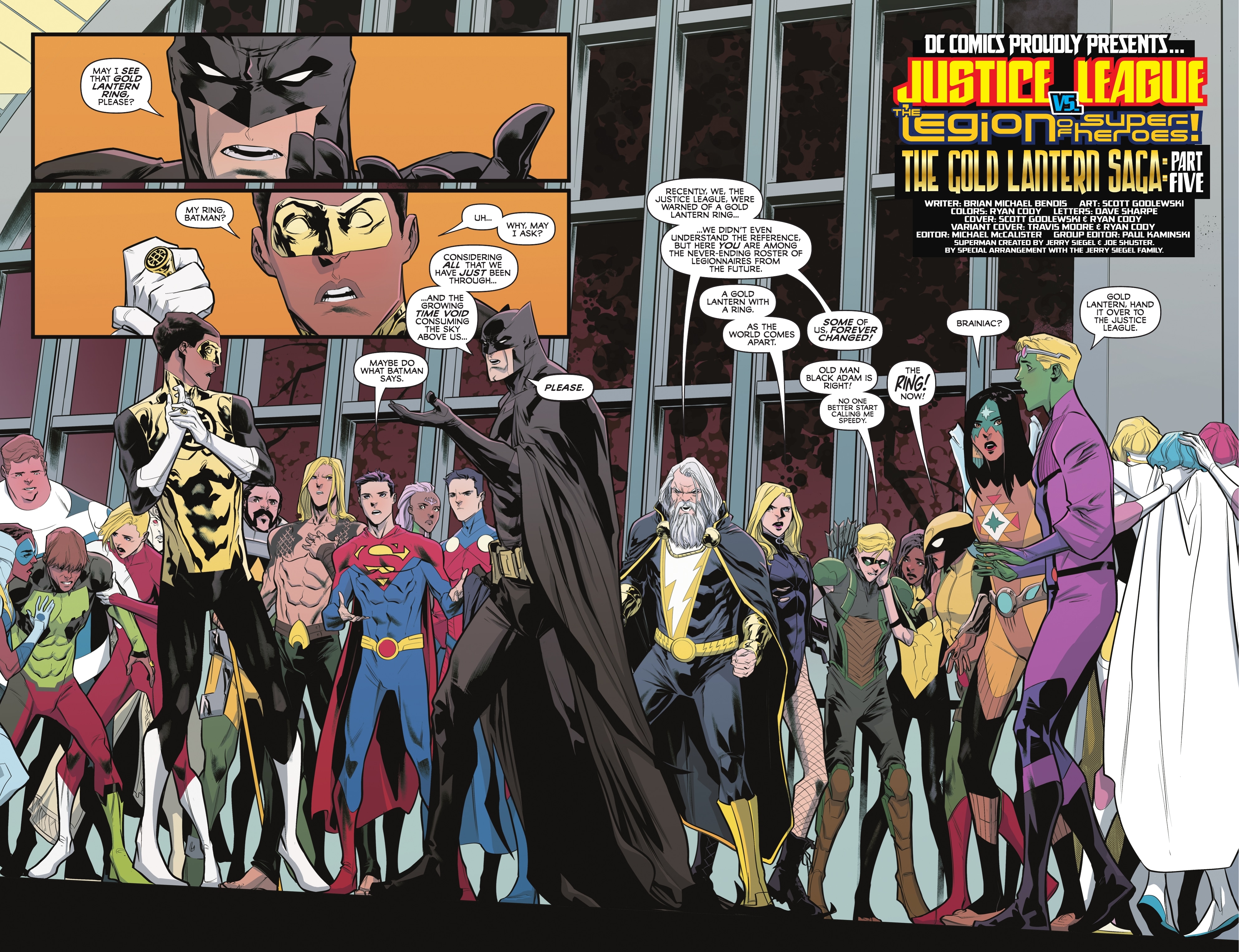 Read online Justice League vs. The Legion of Super-Heroes comic -  Issue #5 - 4