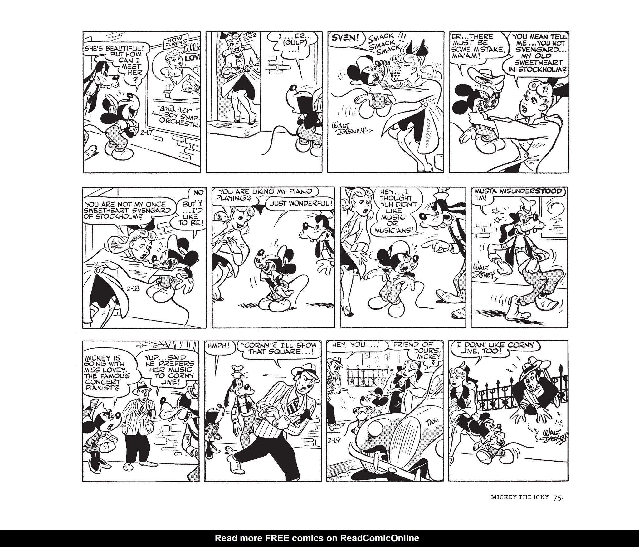 Read online Walt Disney's Mickey Mouse by Floyd Gottfredson comic -  Issue # TPB 9 (Part 1) - 75