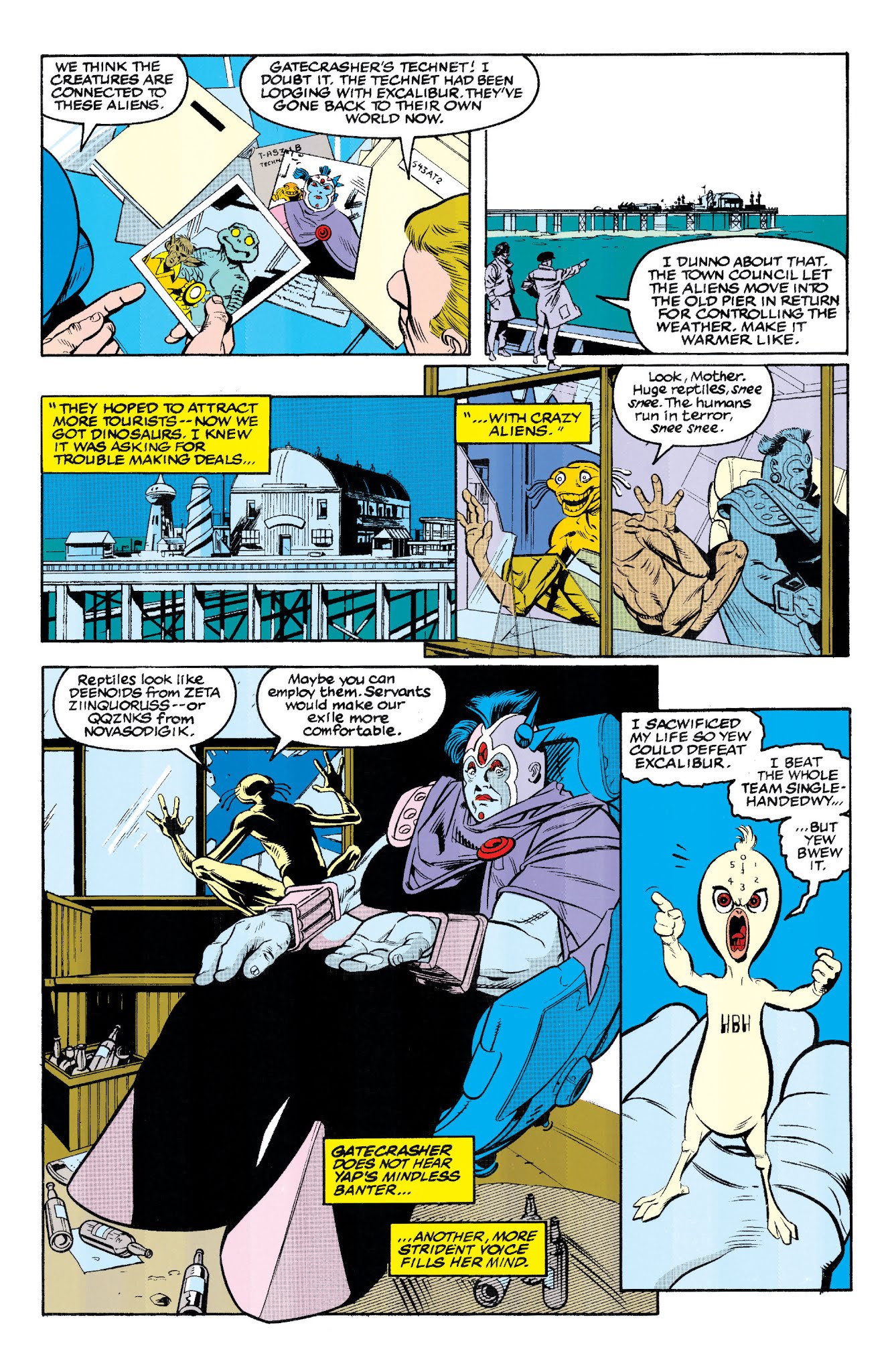 Read online Excalibur Visionaries: Alan Davis comic -  Issue # TPB 2 (Part 1) - 13