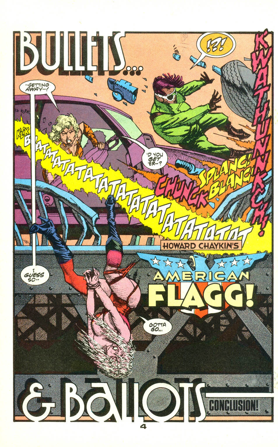 Read online American Flagg! comic -  Issue #22 - 5