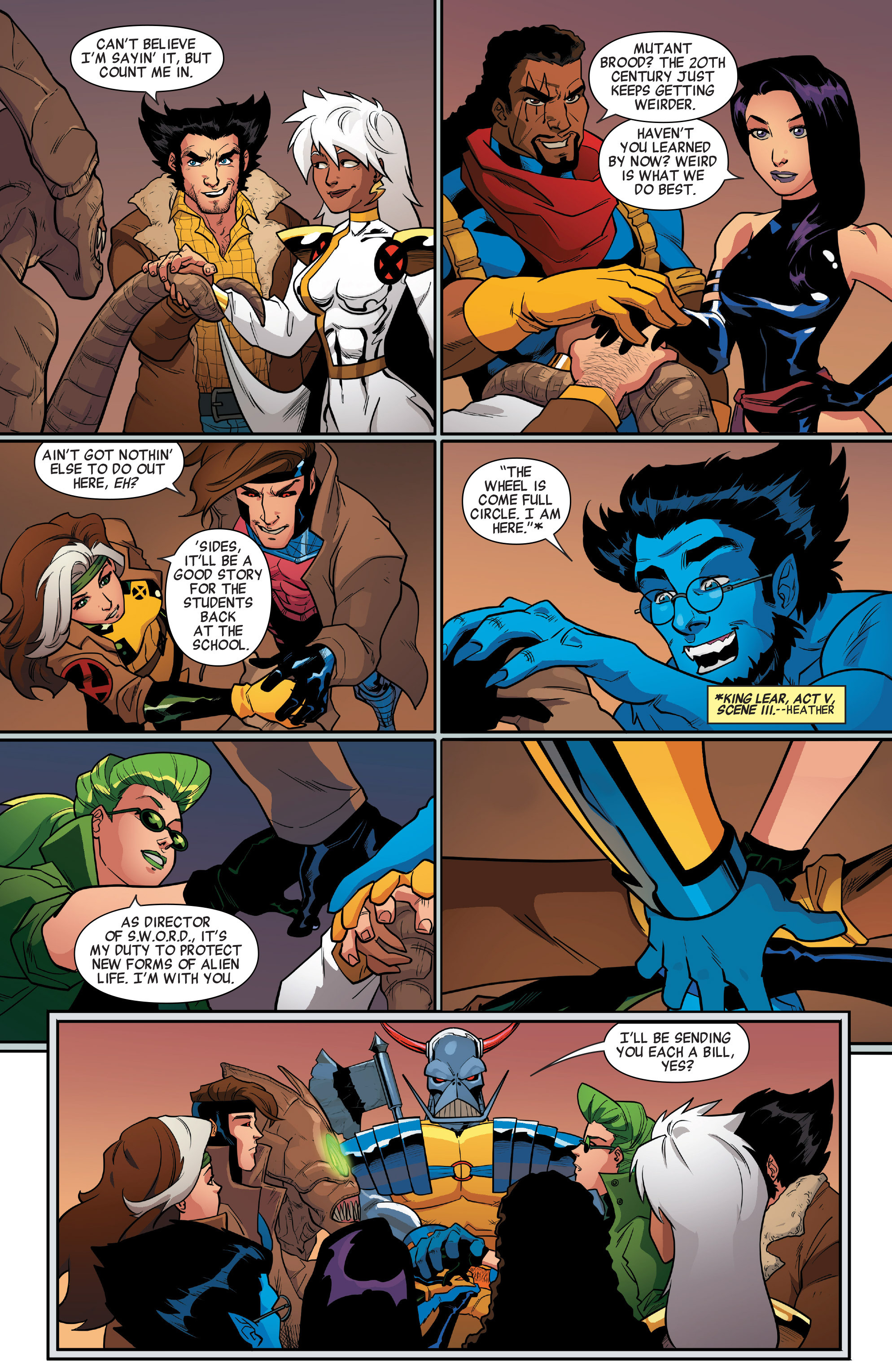 Read online X-Men '92 (2016) comic -  Issue #7 - 19