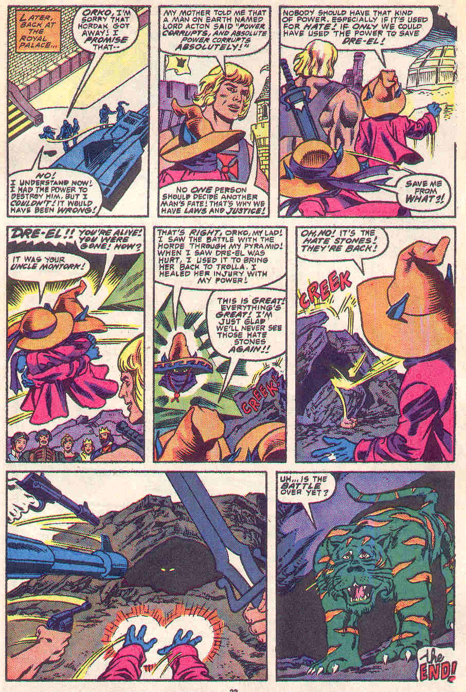 Read online Masters of the Universe (1986) comic -  Issue #9 - 24