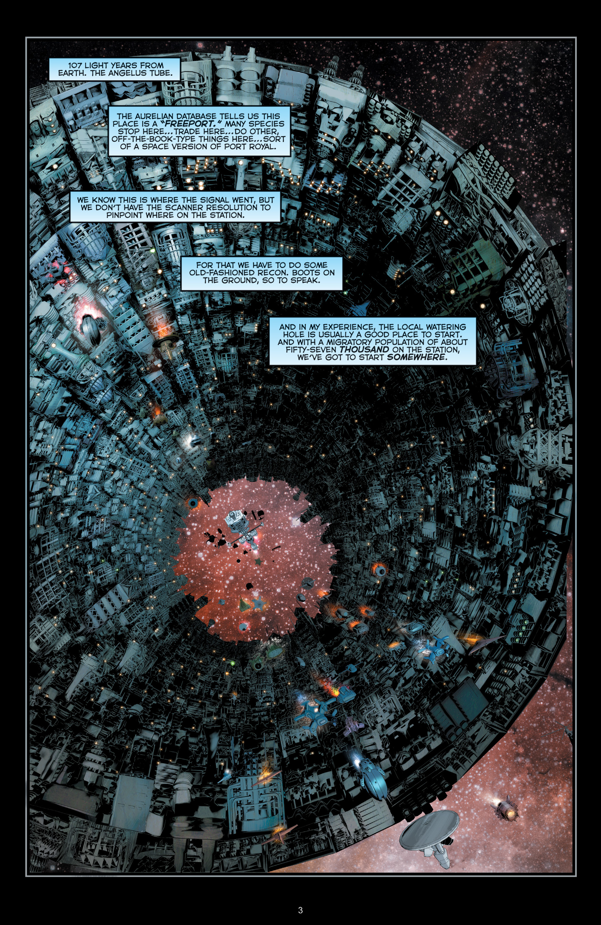 Read online Faster than Light comic -  Issue #8 - 5