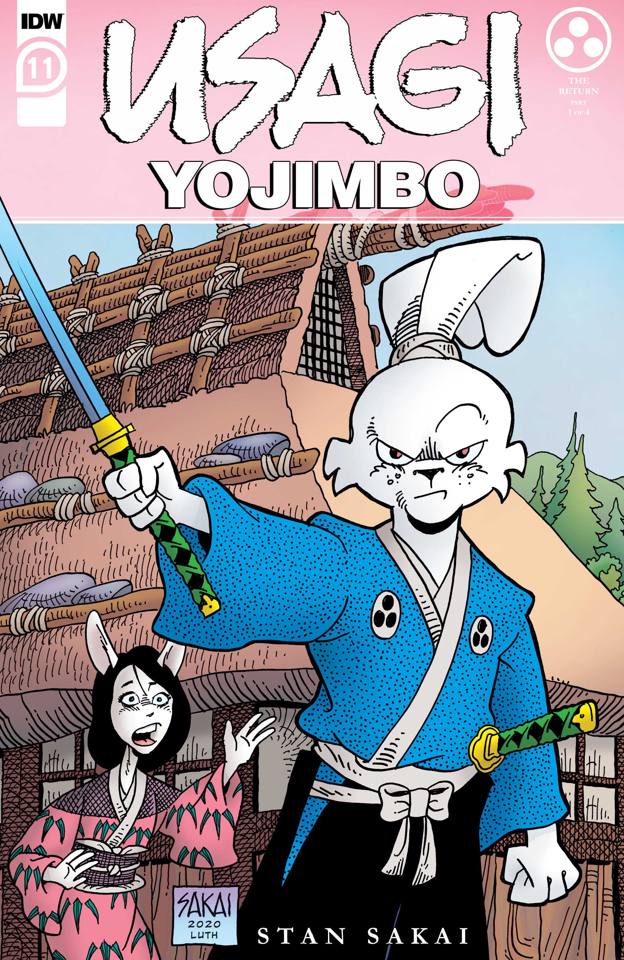 Read online Usagi Yojimbo (2019) comic -  Issue #11 - 1