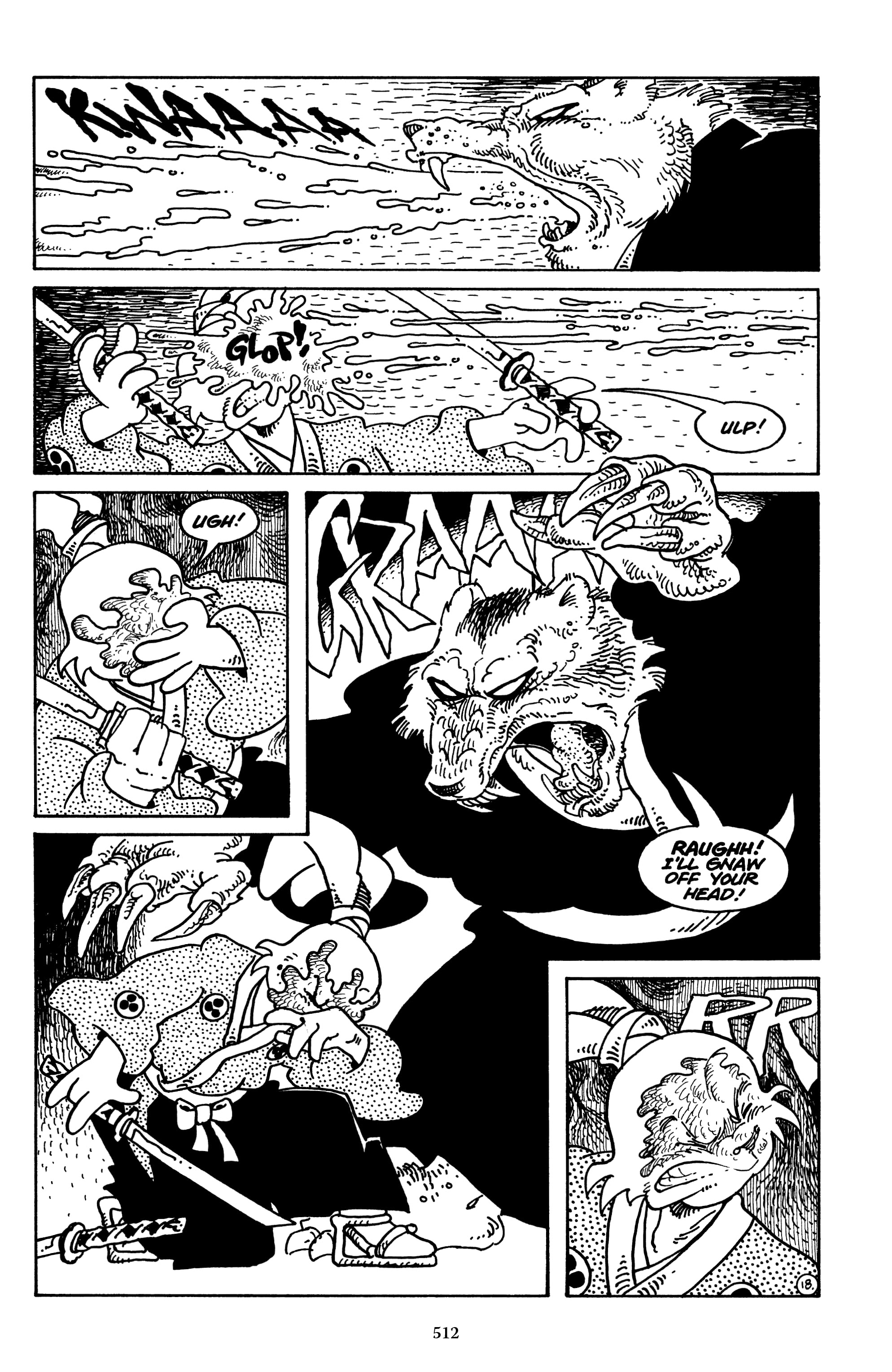 Read online The Usagi Yojimbo Saga (2021) comic -  Issue # TPB 1 (Part 5) - 96