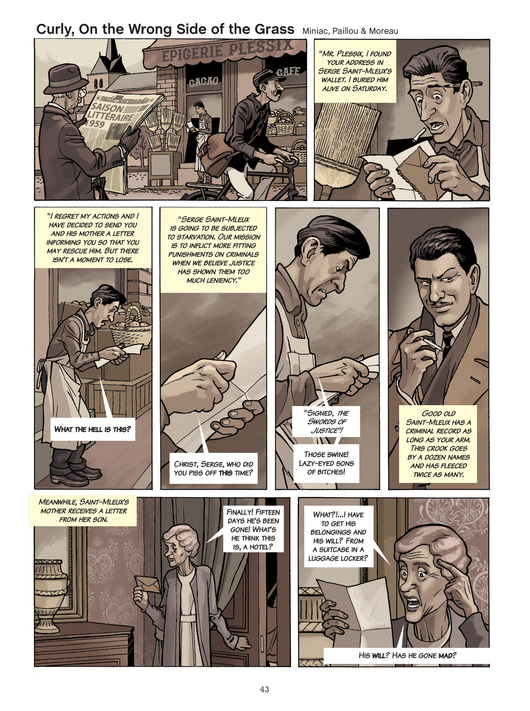 Read online First Degree: A Crime Anthology comic -  Issue # TPB - 44