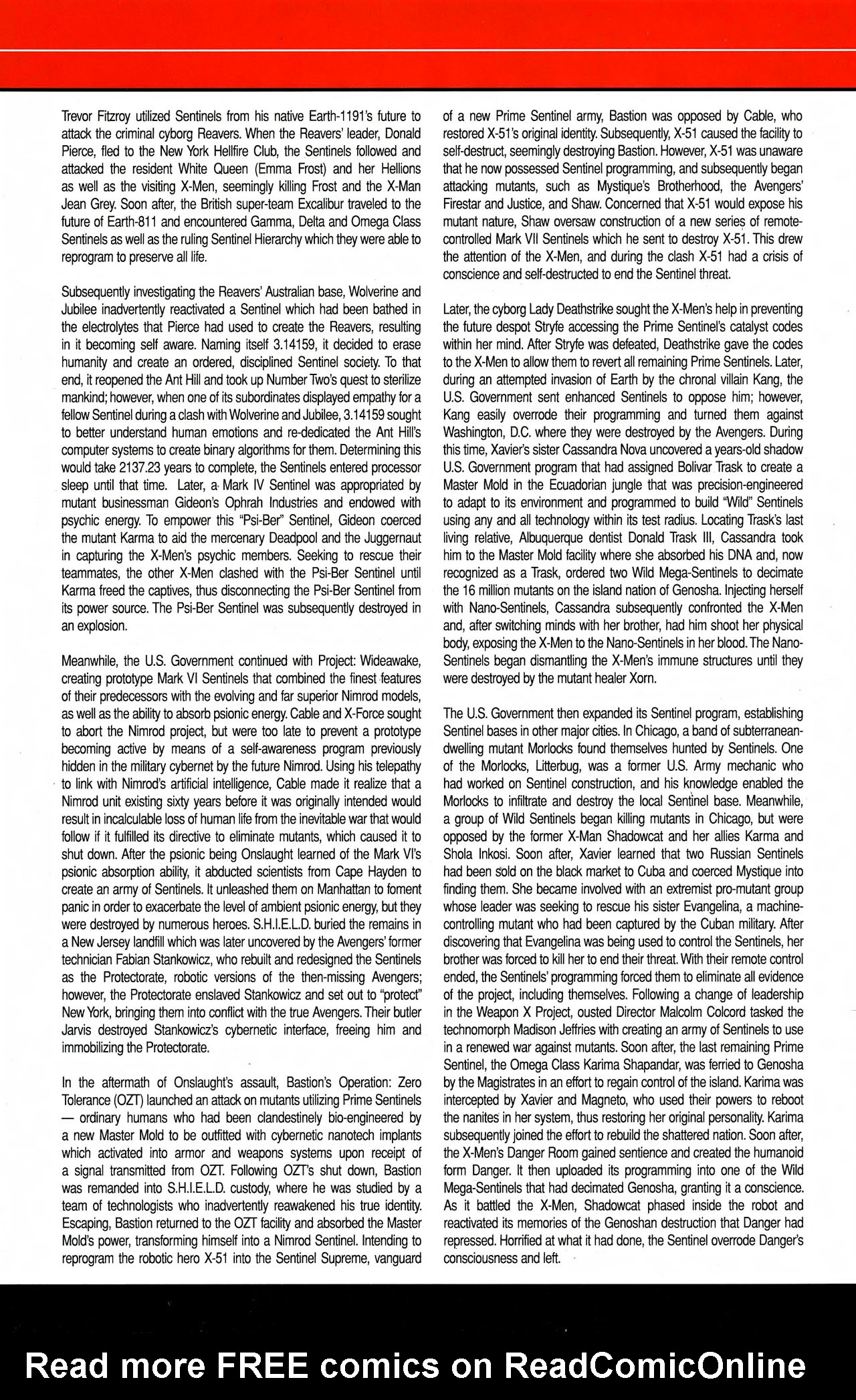 Read online All-New Official Handbook of the Marvel Universe A to Z comic -  Issue #9 - 58