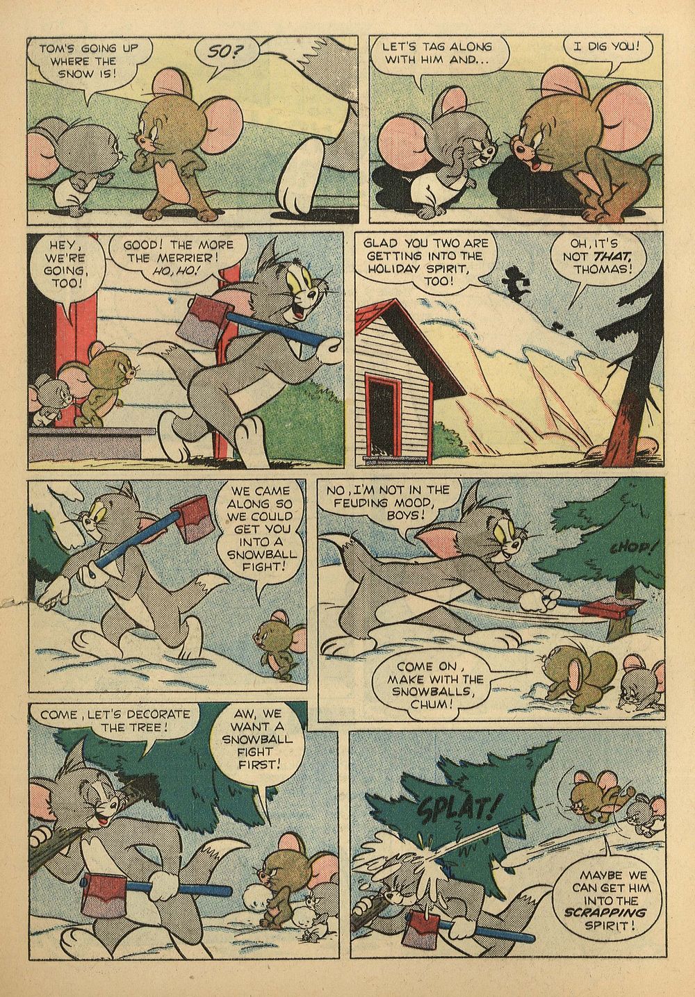 Read online M.G.M.'s Tom and Jerry's Winter Fun comic -  Issue #5 - 4