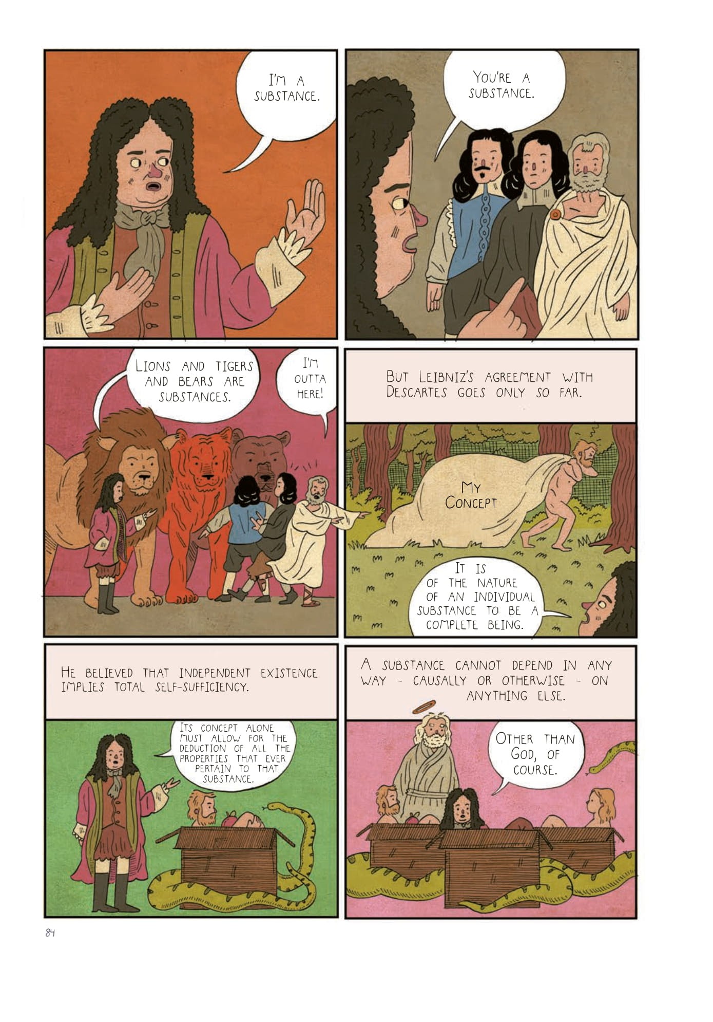 Read online Heretics!: The Wondrous (and Dangerous) Beginnings of Modern Philosophy comic -  Issue # TPB (Part 1) - 85