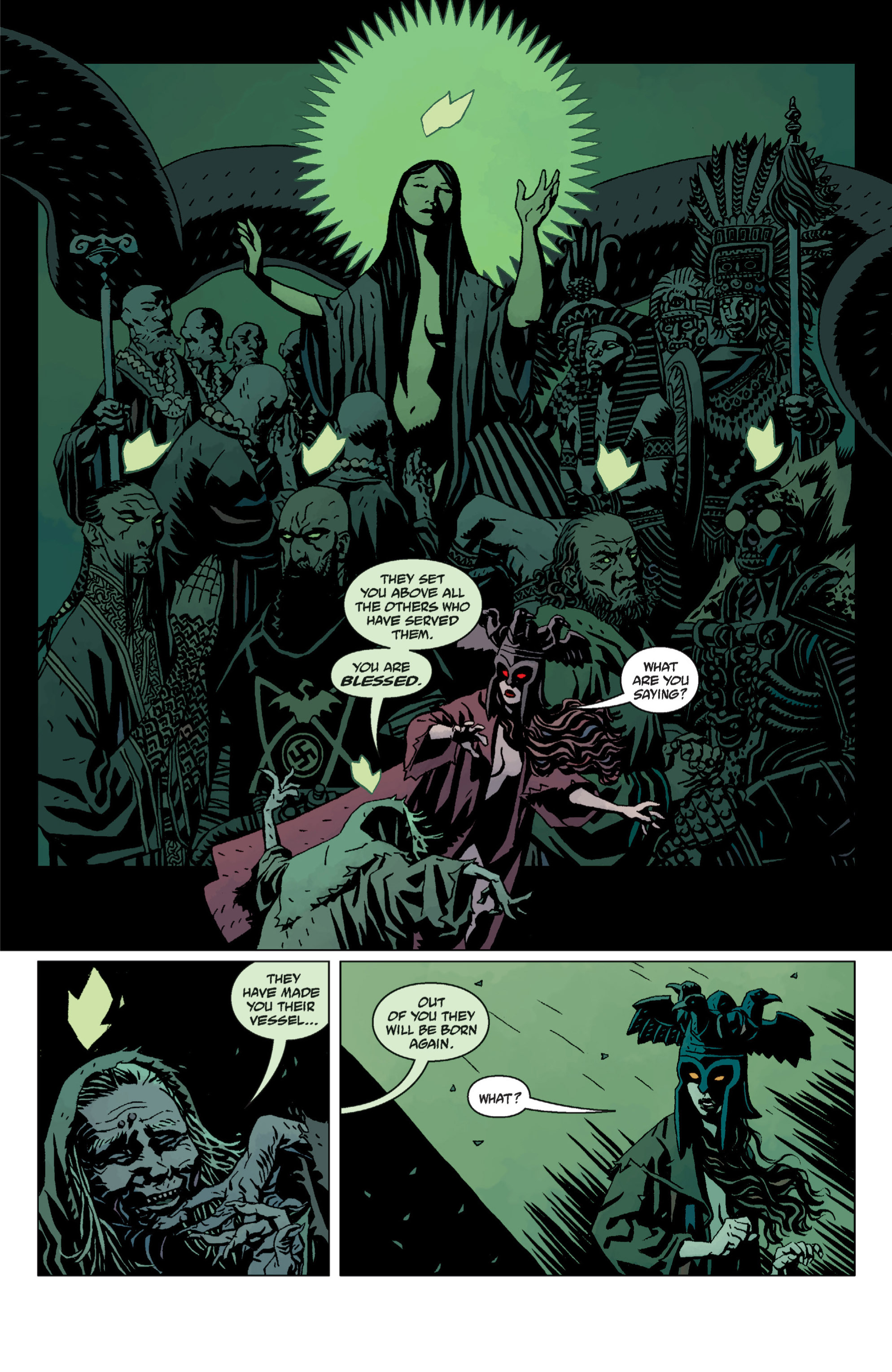 Read online Hellboy comic -  Issue #12 - 82