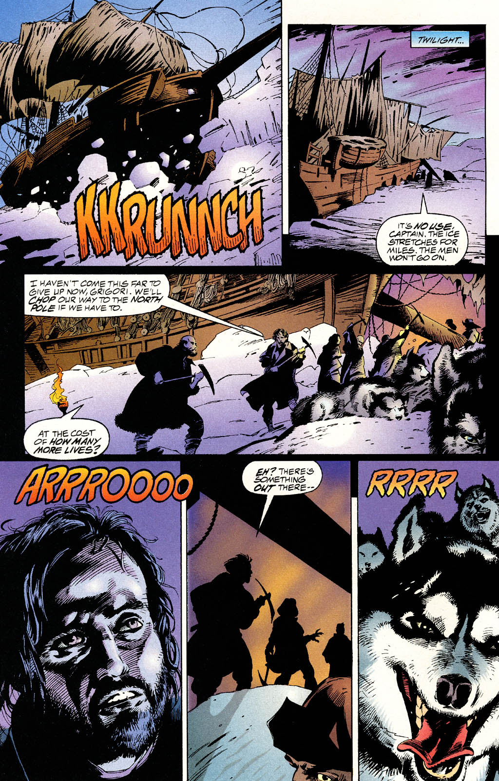 Read online Mary Shelley's Frankenstein comic -  Issue #1 - 4