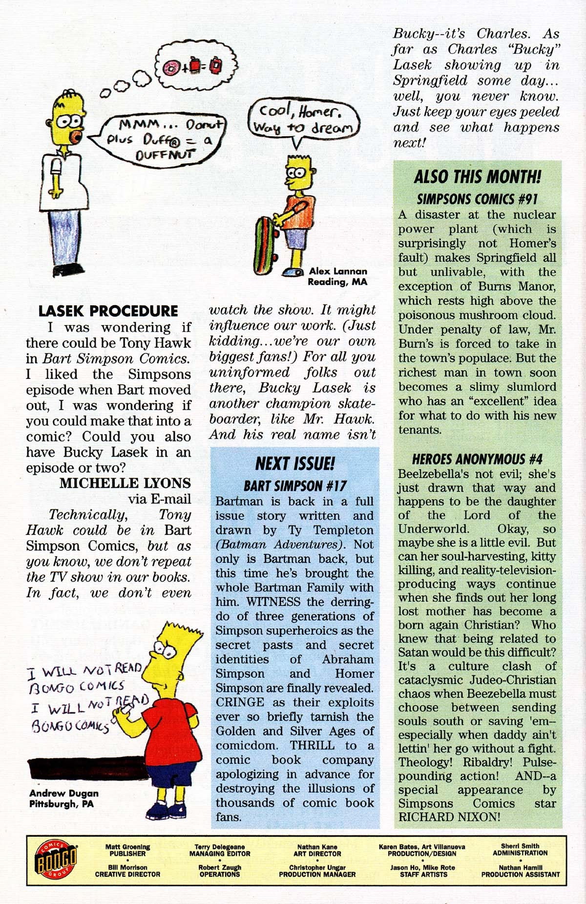 Read online Bart Simpson comic -  Issue #16 - 32