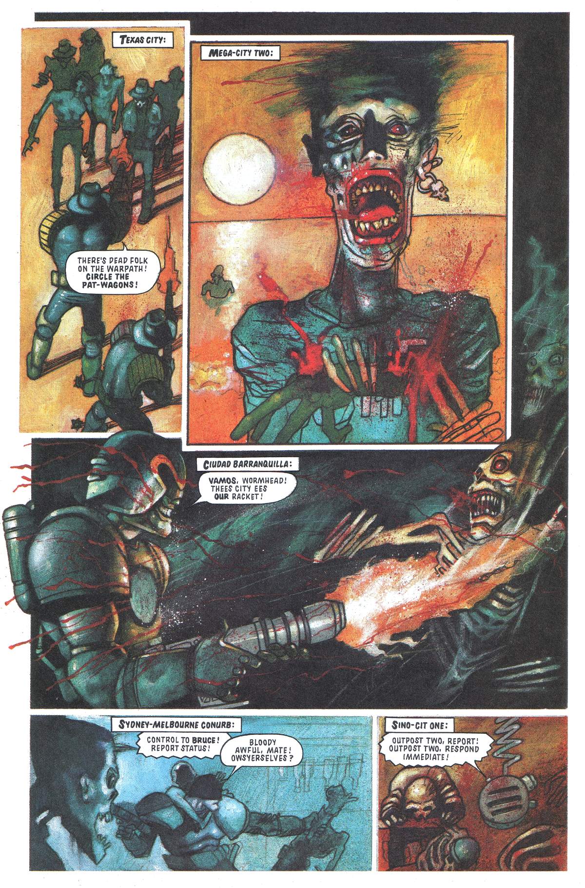 Read online Judge Dredd: The Megazine (vol. 2) comic -  Issue #5 - 5