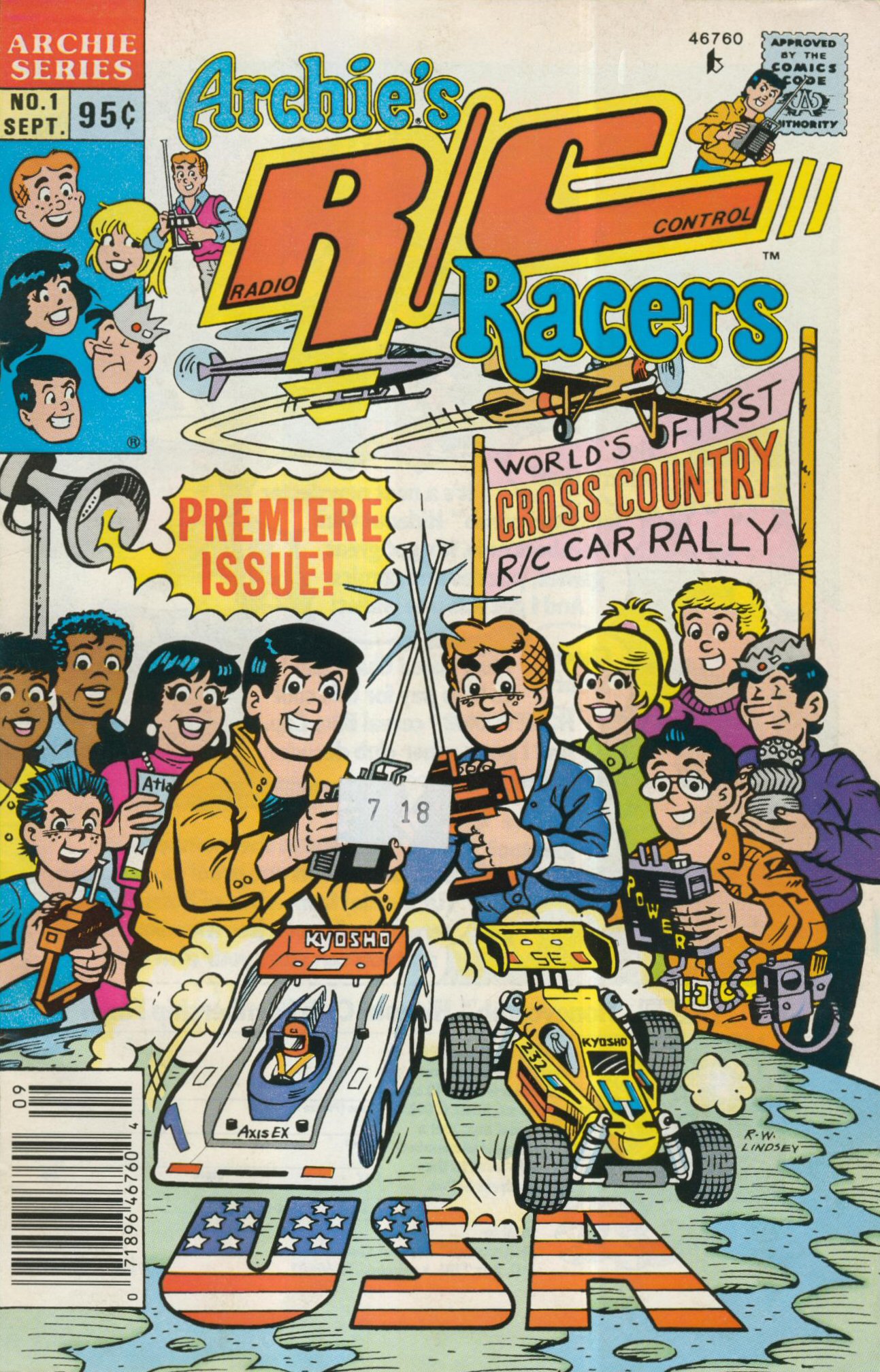 Read online Archie's R/C Racers comic -  Issue #1 - 1