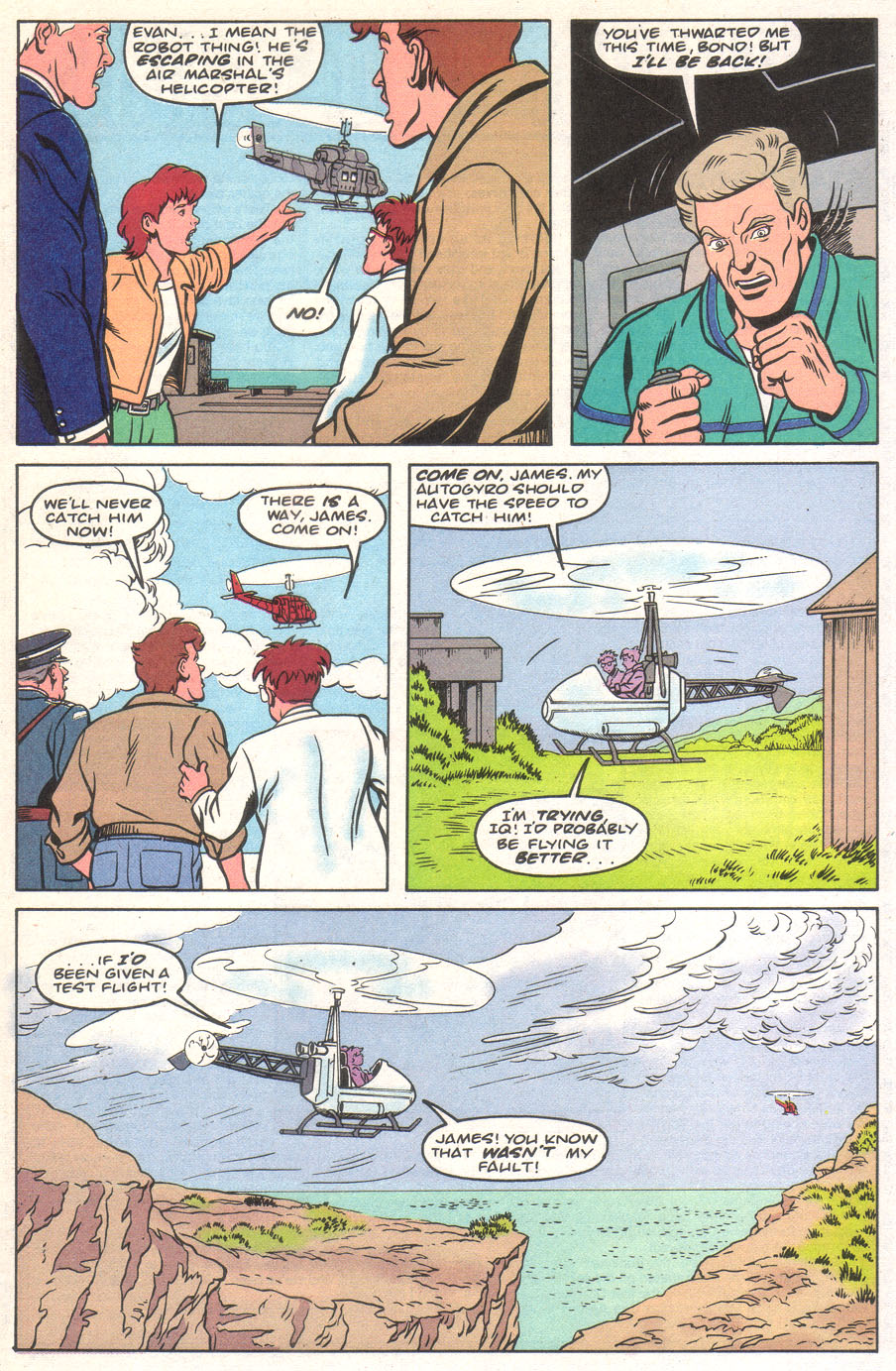 Read online James Bond Jr. comic -  Issue #10 - 21