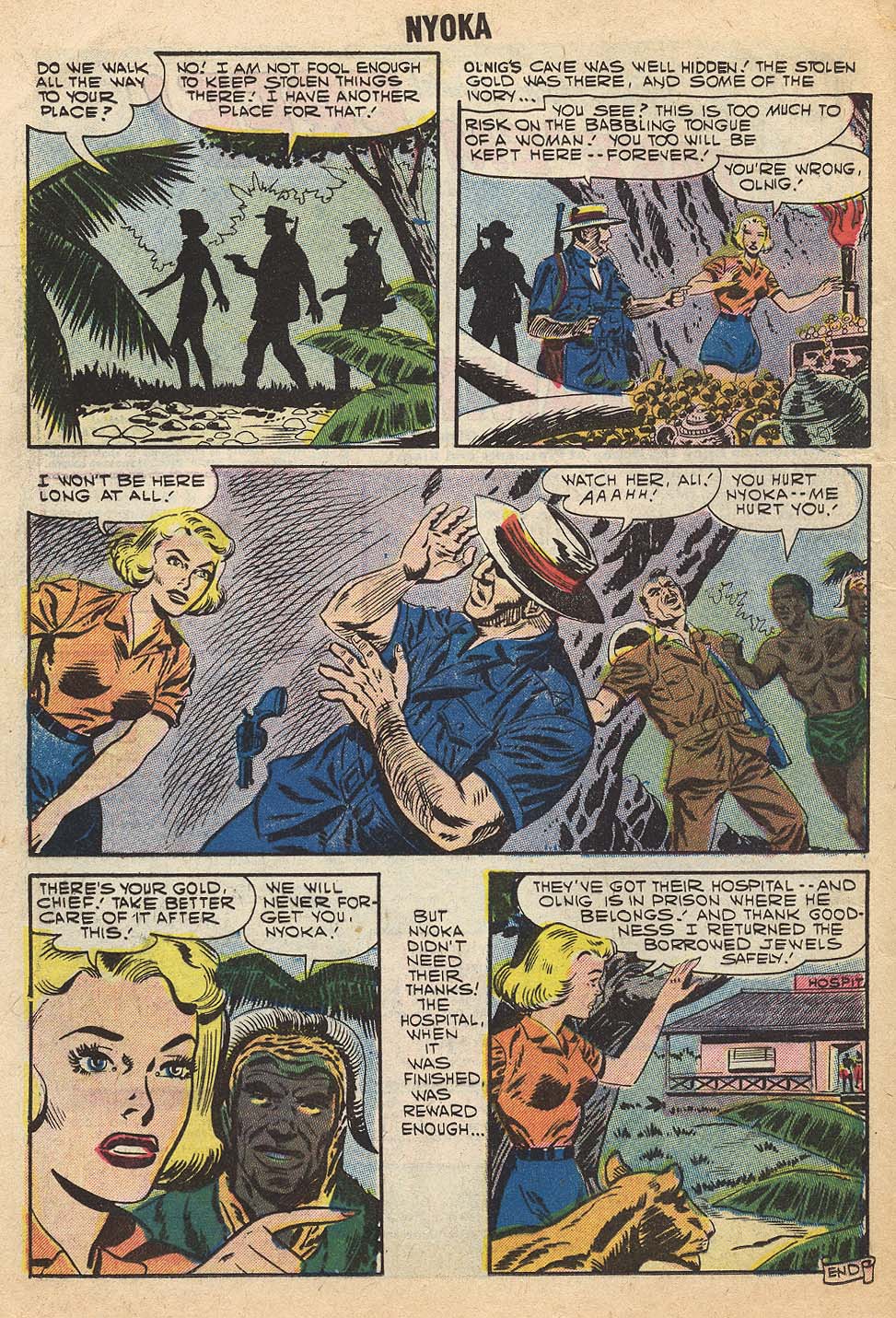 Read online Nyoka the Jungle Girl (1955) comic -  Issue #22 - 16