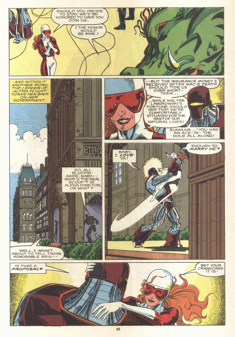 Read online Alpha Flight (1983) comic -  Issue #61 - 27