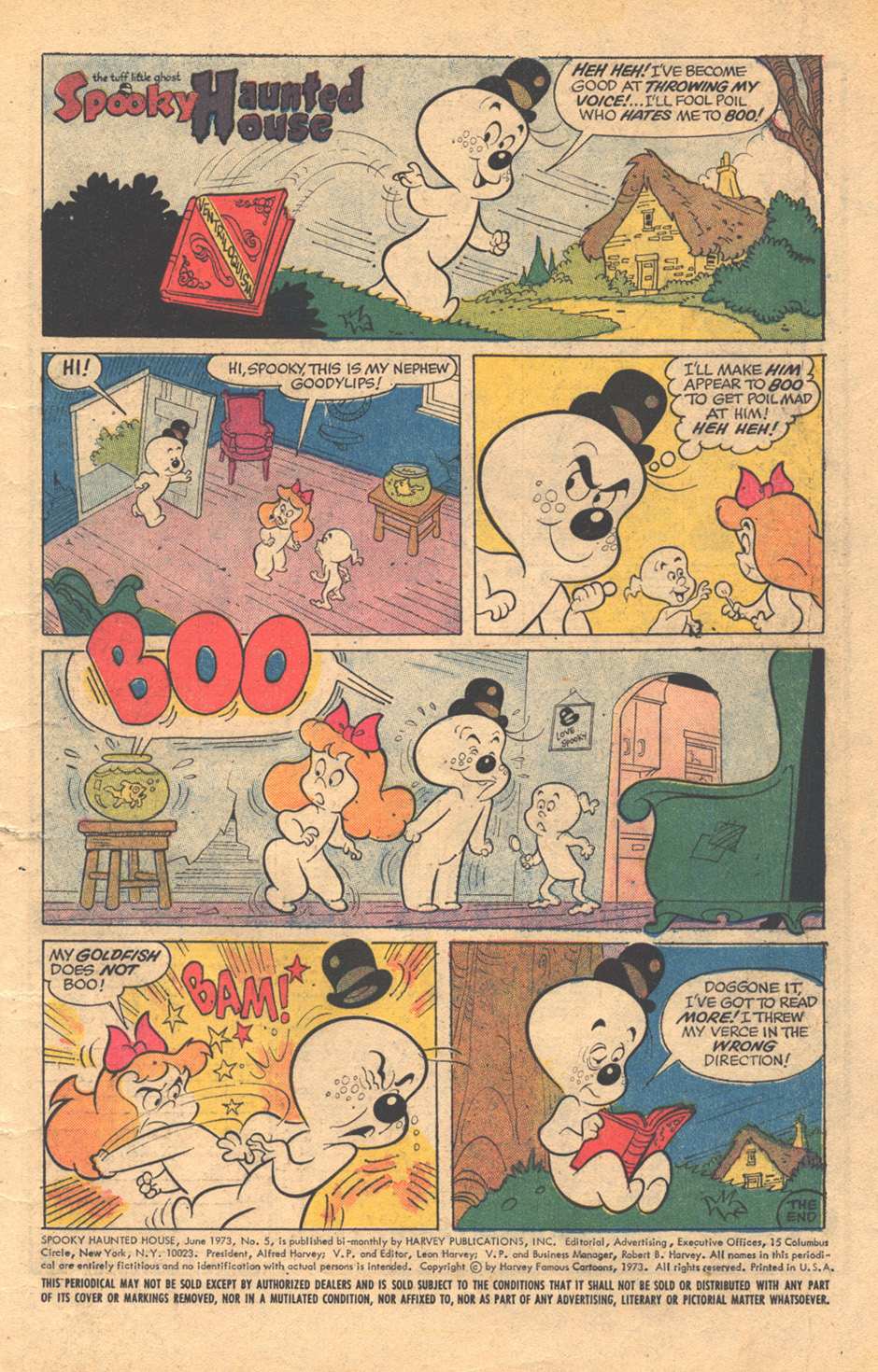 Read online Spooky Haunted House comic -  Issue #5 - 3