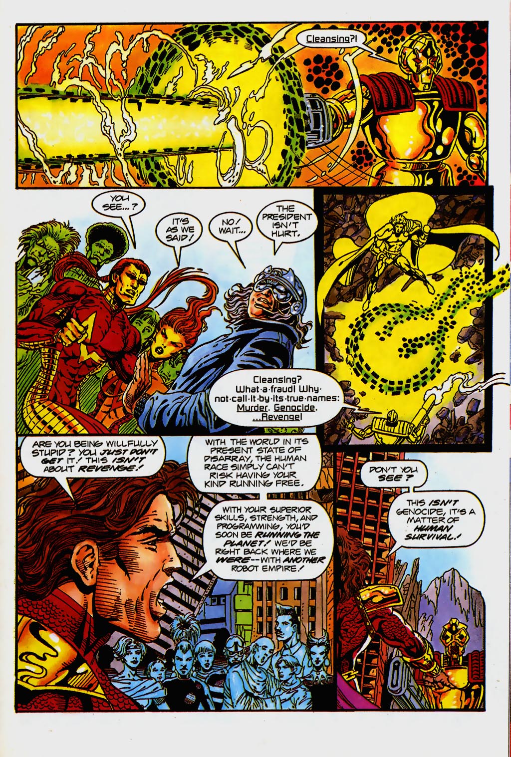 Read online Magnus Robot Fighter (1991) comic -  Issue #47 - 18