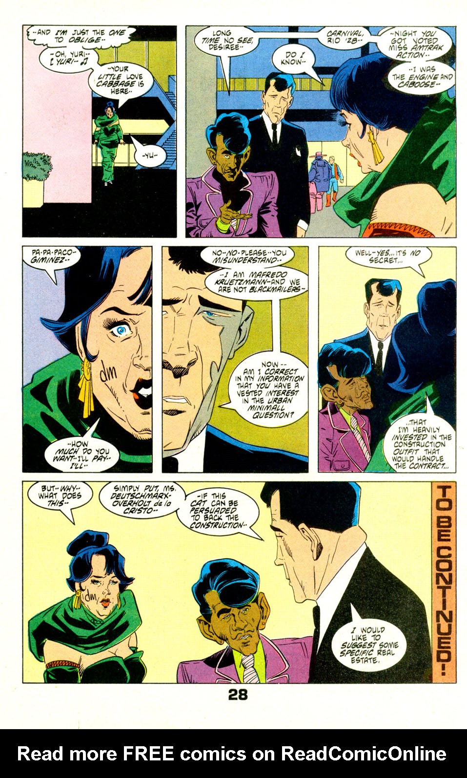 Read online American Flagg! comic -  Issue #28 - 31