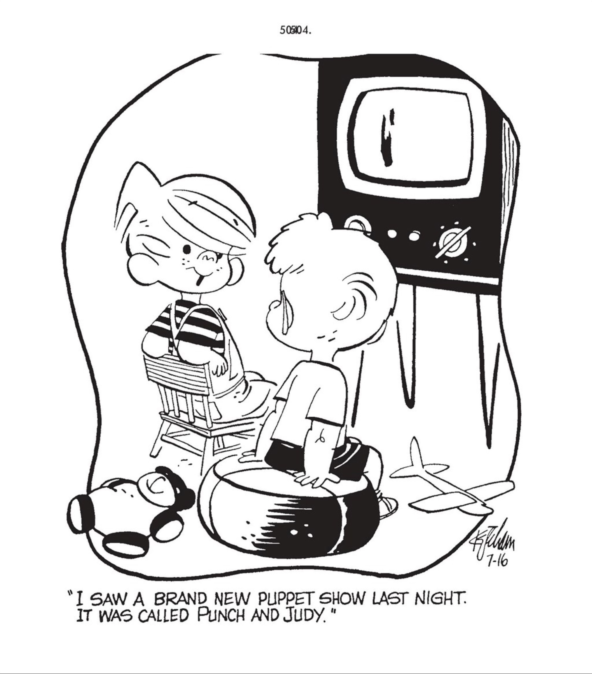 Read online Hank Ketcham's Complete Dennis the Menace comic -  Issue # TPB 2 (Part 6) - 30