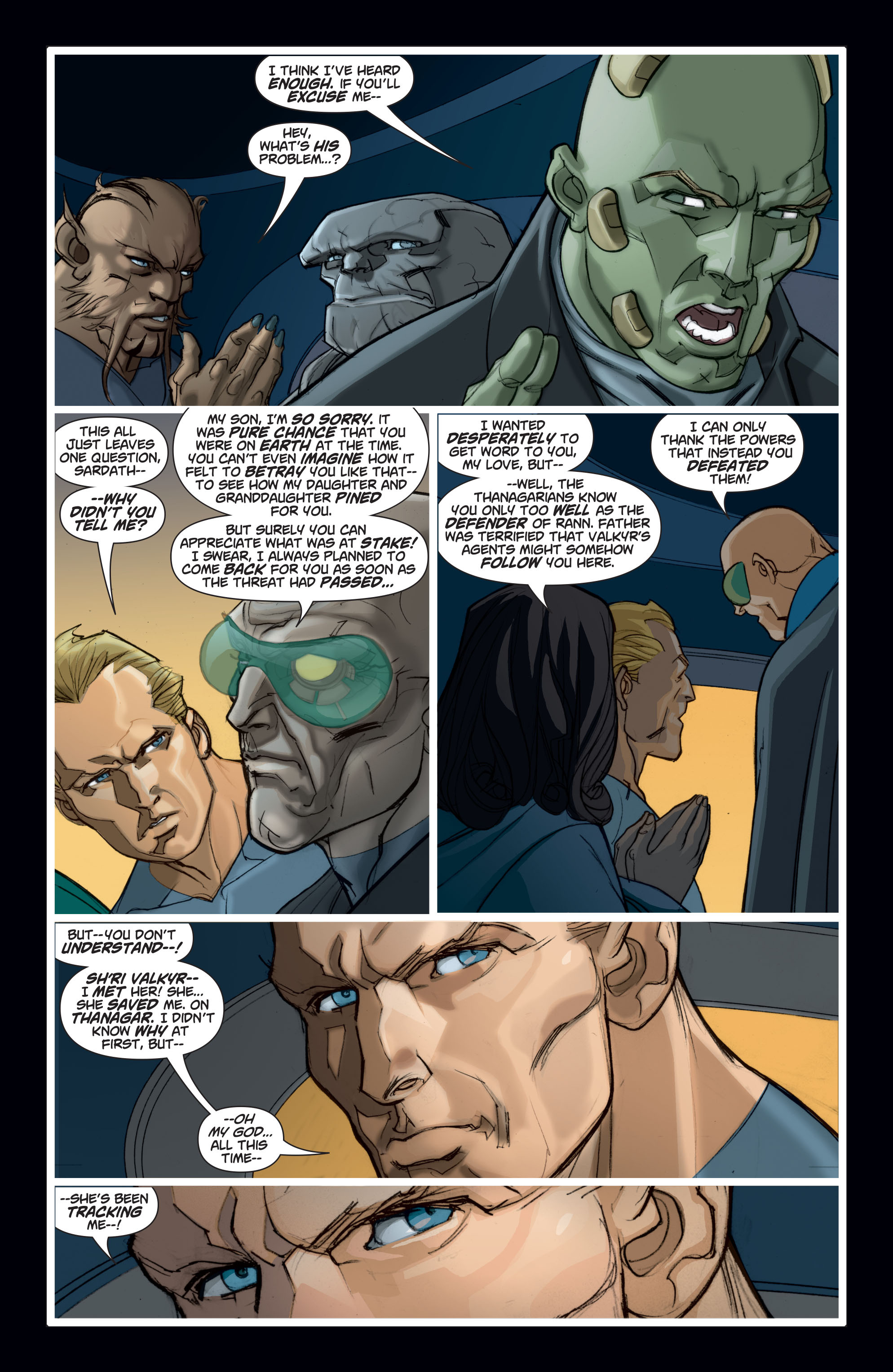 Read online Adam Strange (2004) comic -  Issue #7 - 11