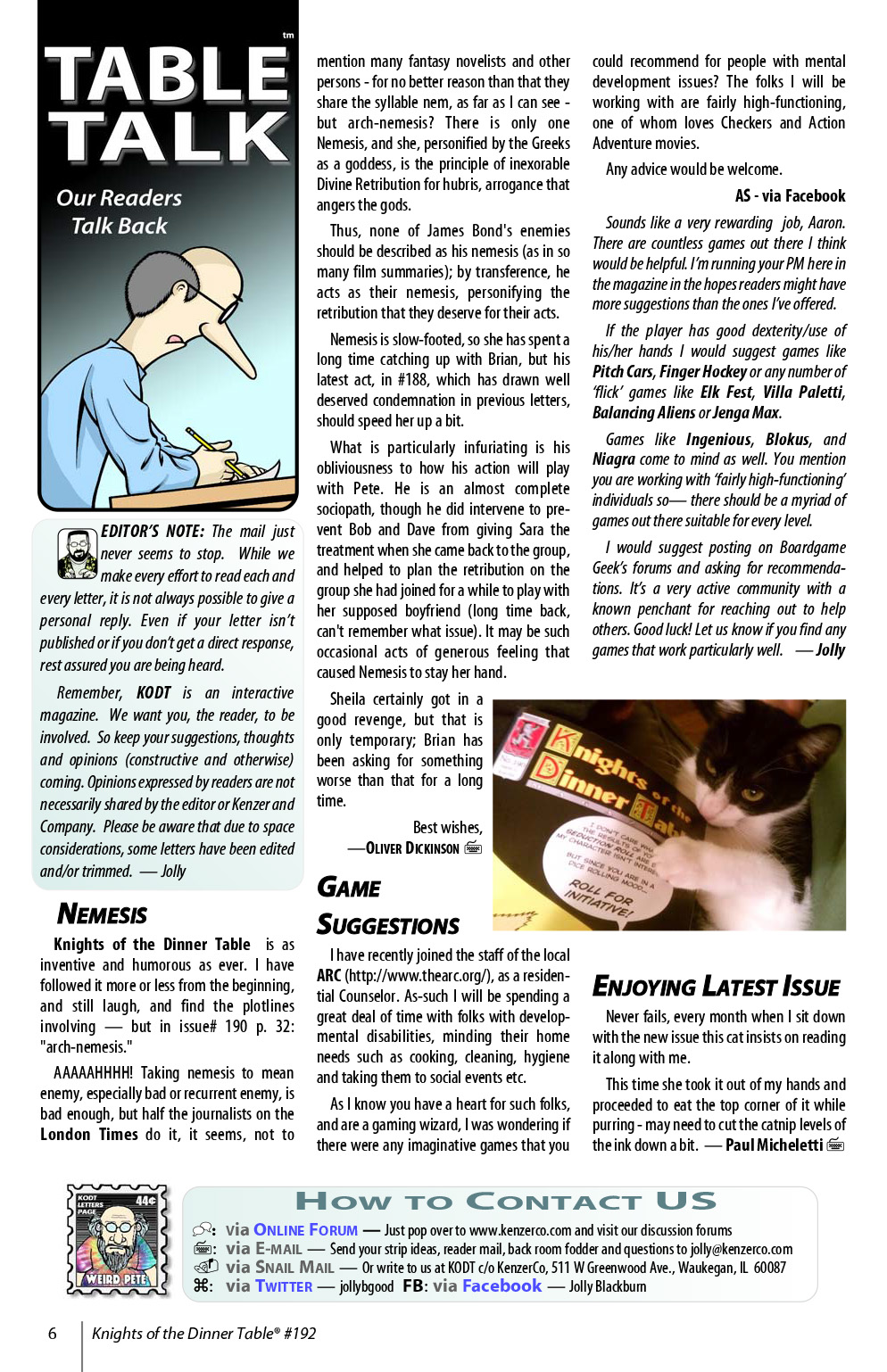 Read online Knights of the Dinner Table comic -  Issue #192 - 8