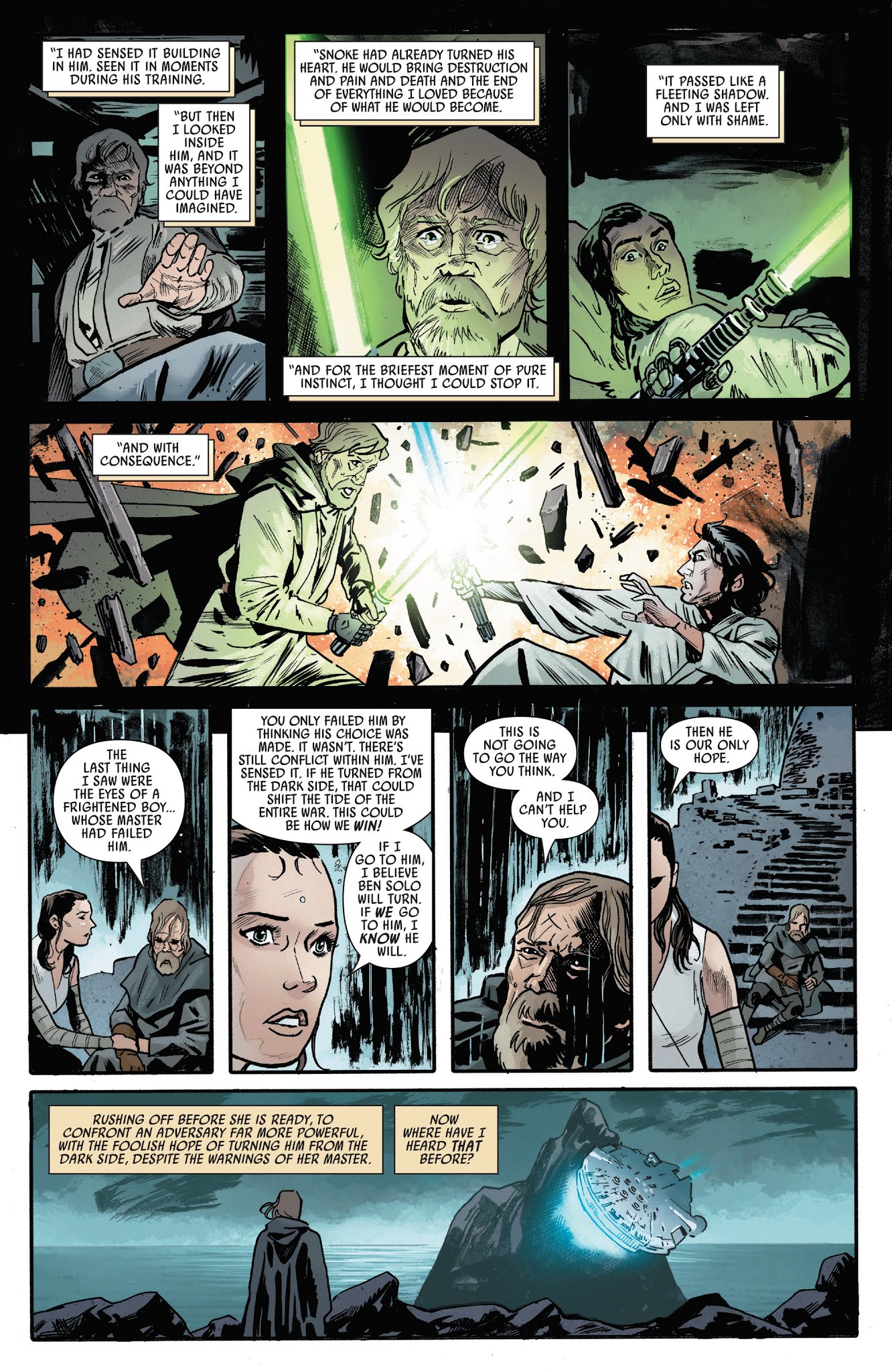 Read online Star Wars: The Last Jedi Adaptation comic -  Issue #4 - 5