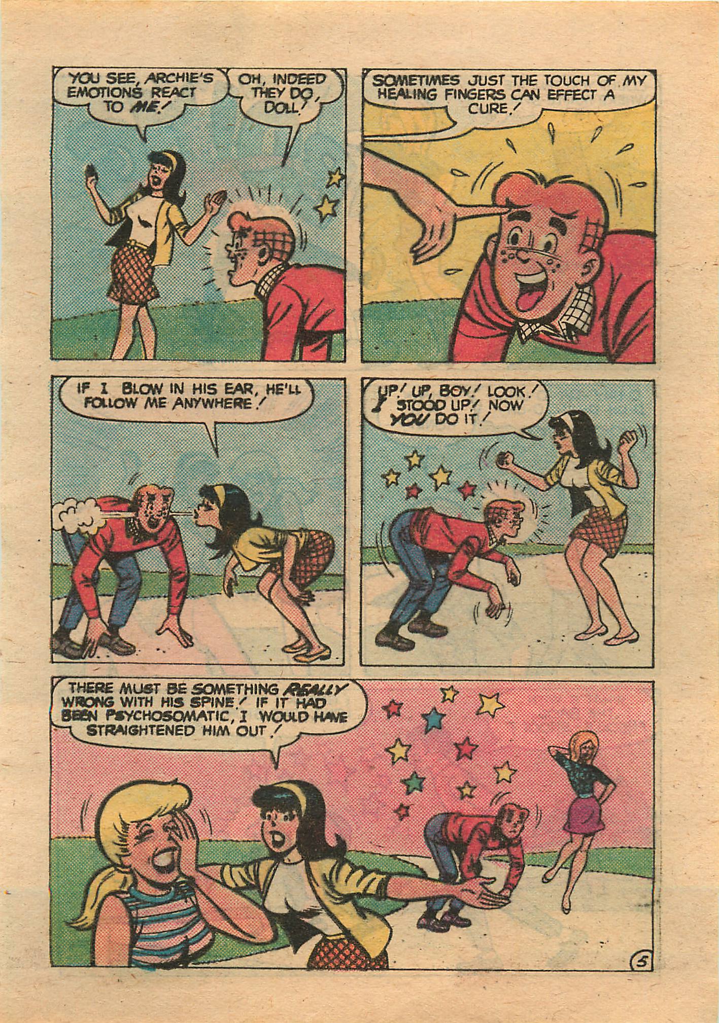 Read online Archie...Archie Andrews, Where Are You? Digest Magazine comic -  Issue #19 - 81