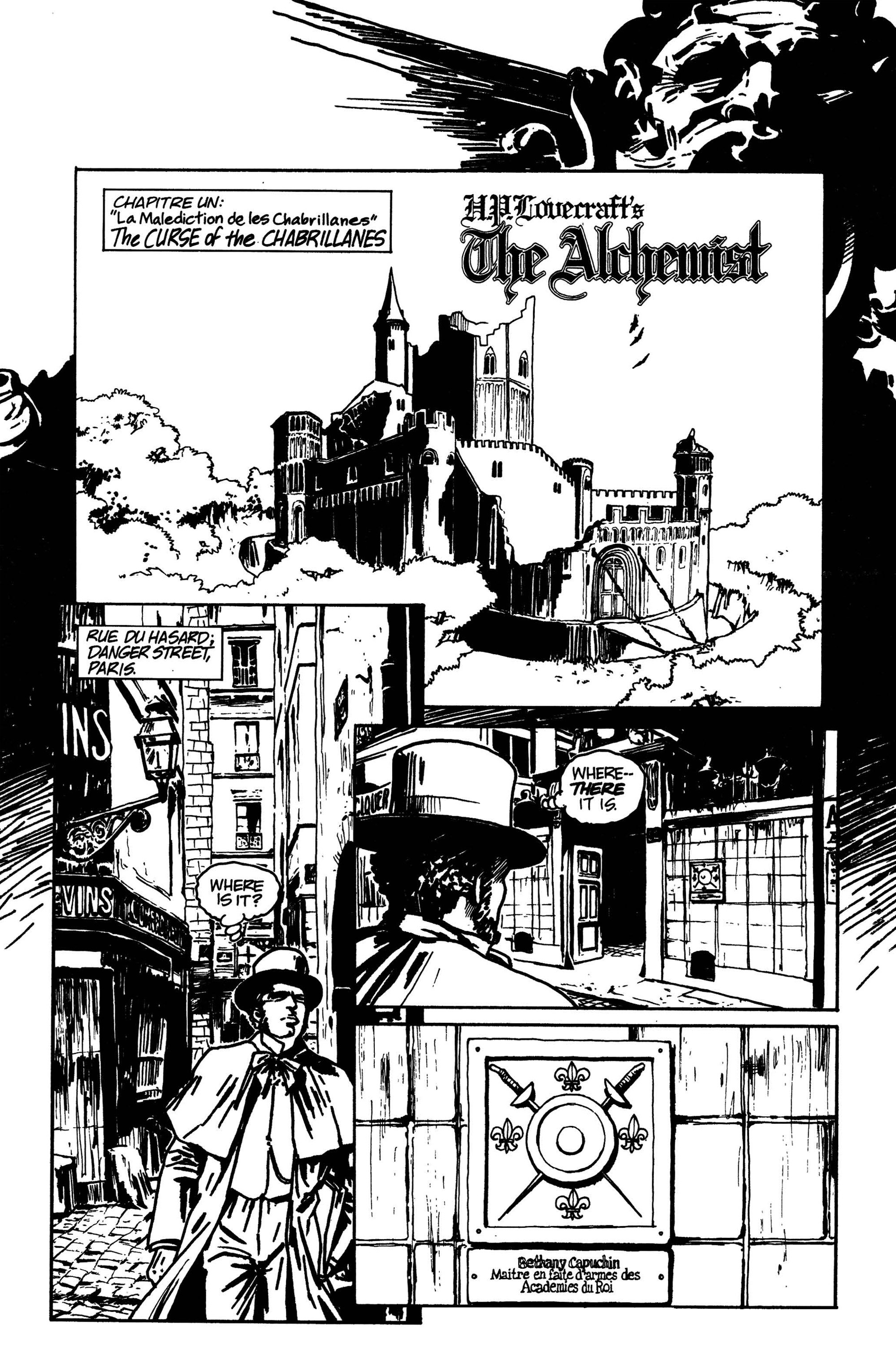 Read online Worlds of H.P. Lovecraft comic -  Issue # Issue The Alchemist - 3