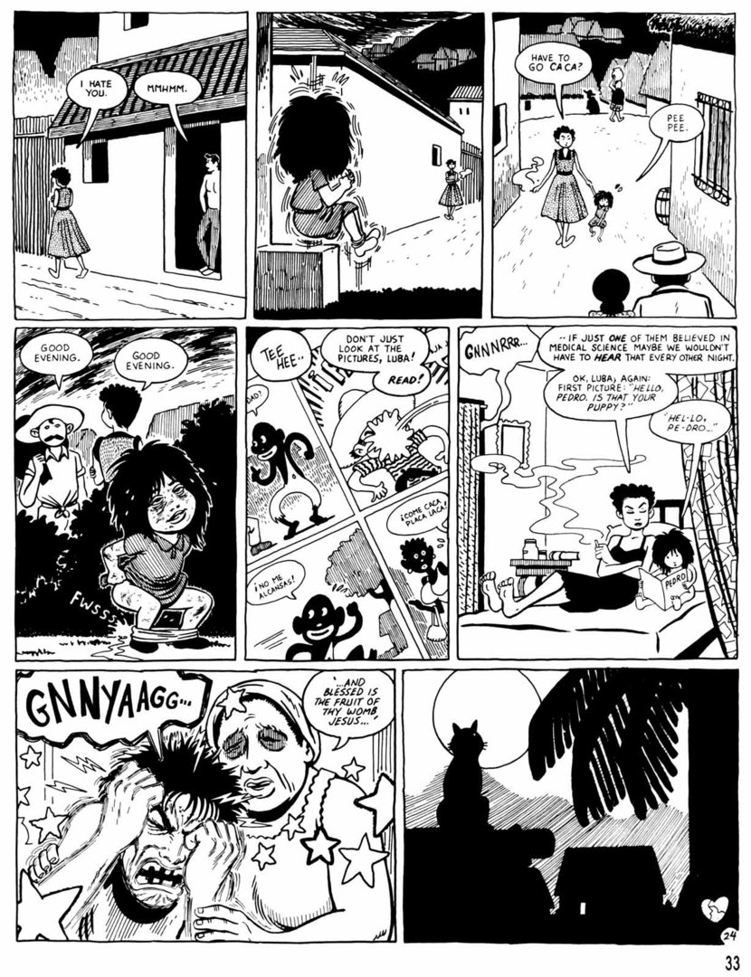Read online Love and Rockets (1982) comic -  Issue #30 - 36