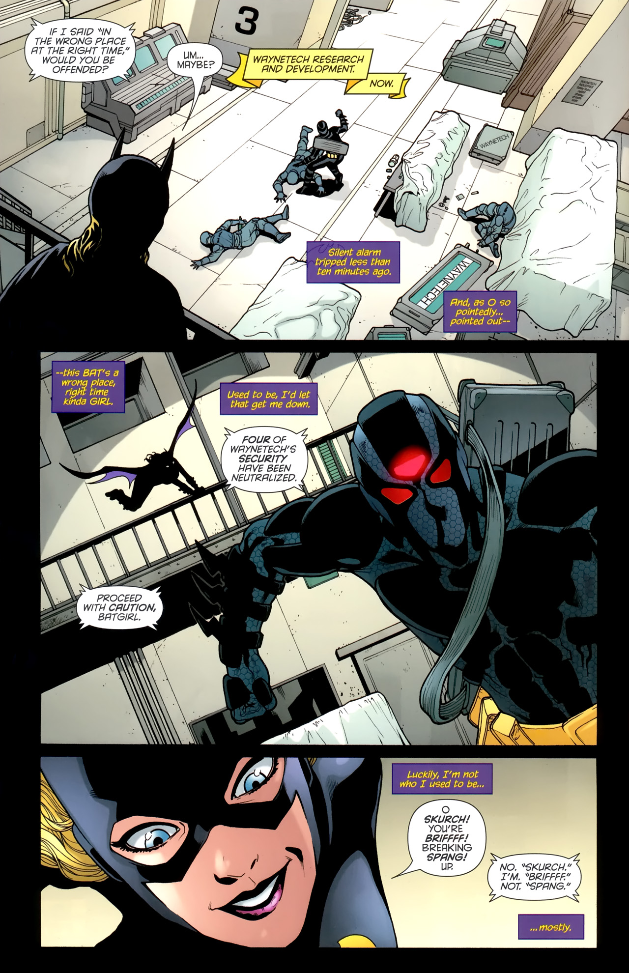 Read online Bruce Wayne: The Road Home comic -  Issue # Issue Batgirl - 3