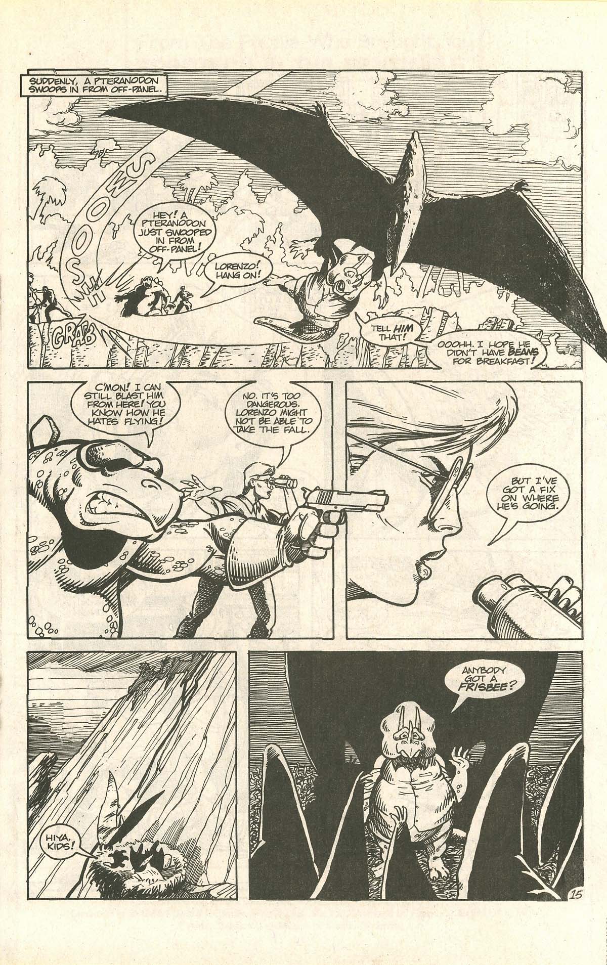 Read online Dinosaurs For Hire (1988) comic -  Issue #9 - 19