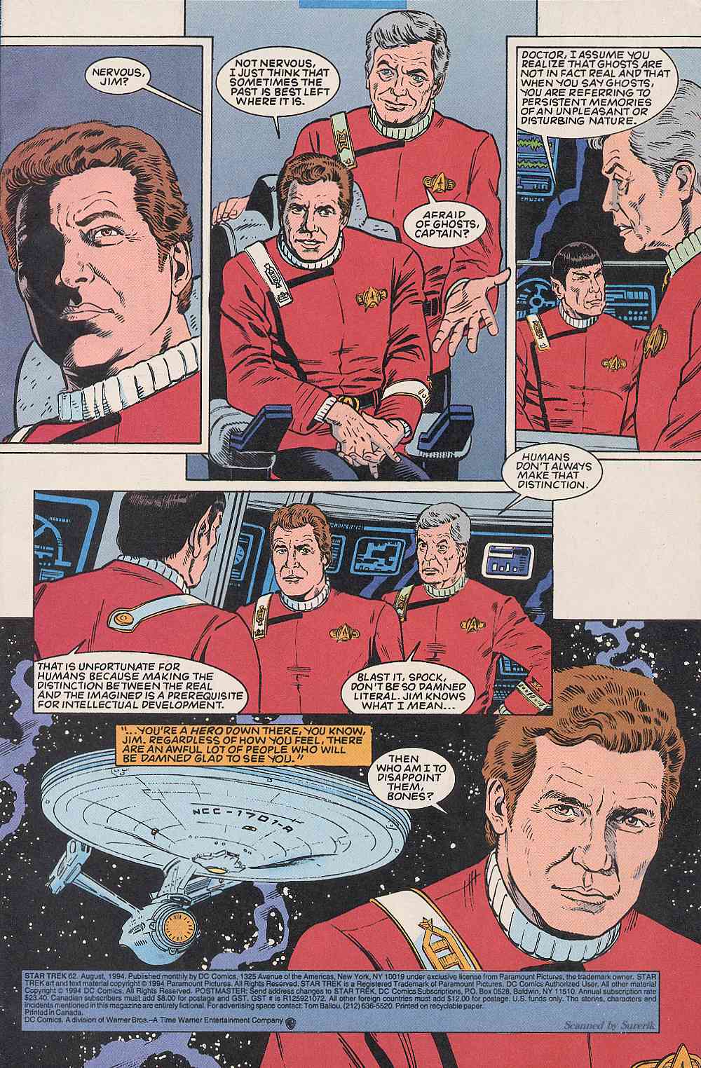 Read online Star Trek (1989) comic -  Issue #62 - 2