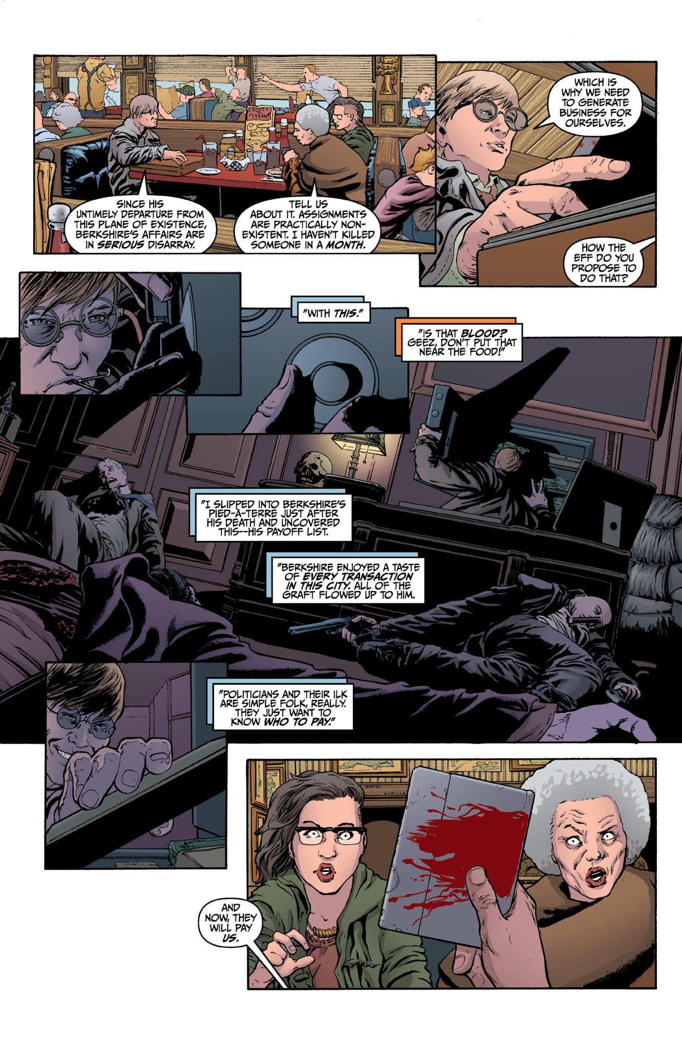 Read online X: The Dogs of War comic -  Issue # Full - 13