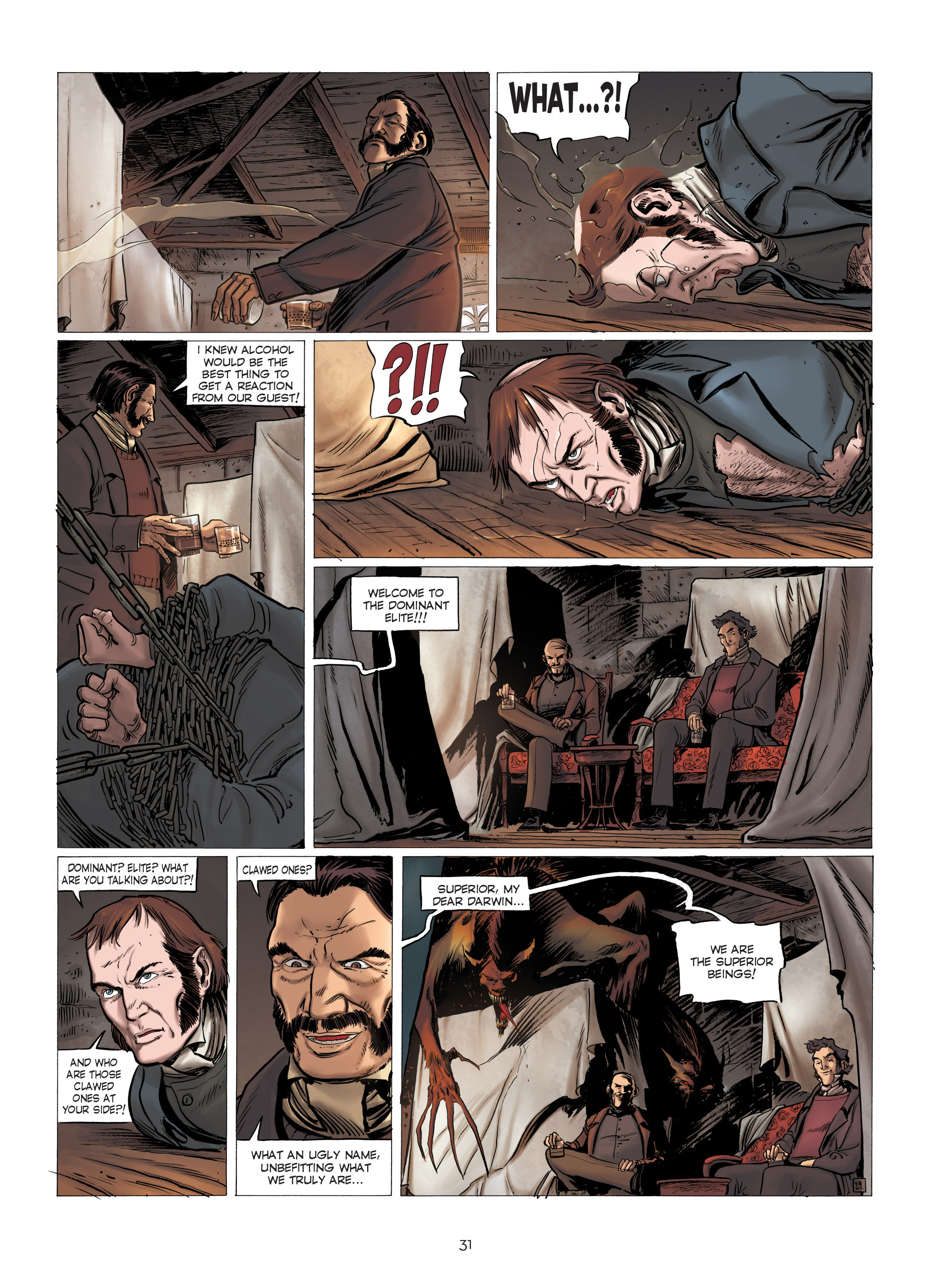 Read online Darwin's Diaries comic -  Issue #3 - 31